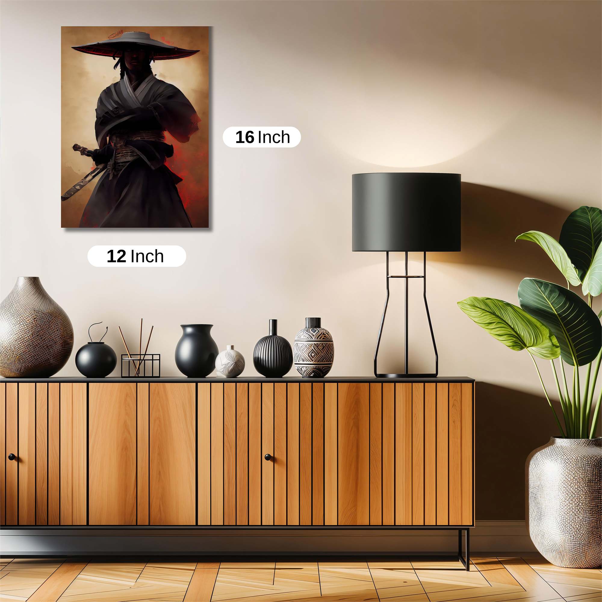 Samurai Serenity Safe Wall Magnetic / M