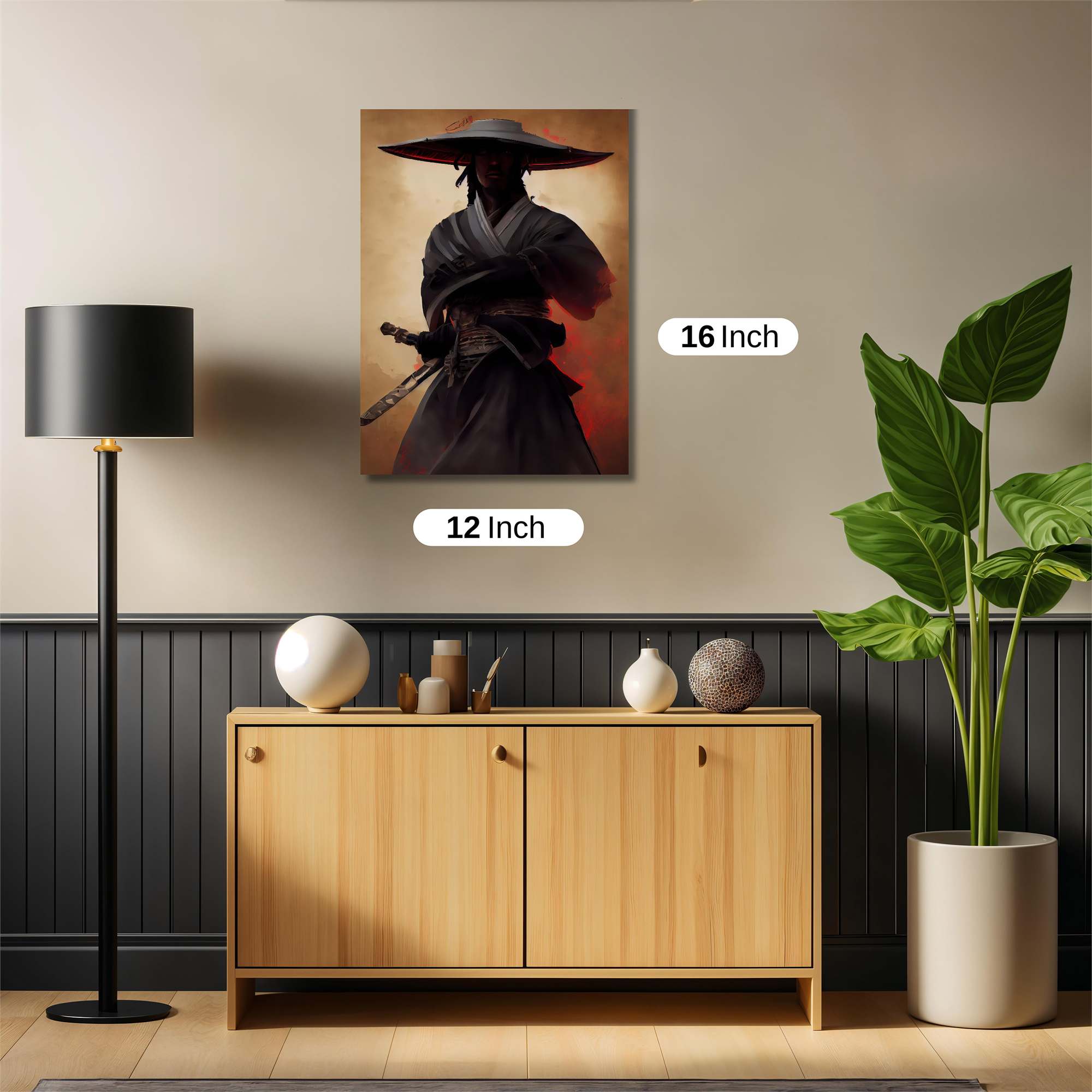 Samurai Serenity Safe Wall Magnetic / M