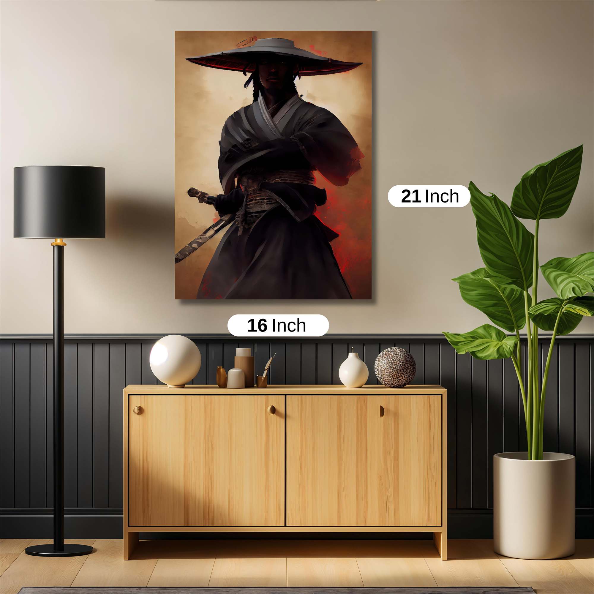 Samurai Serenity Safe Wall Magnetic / M