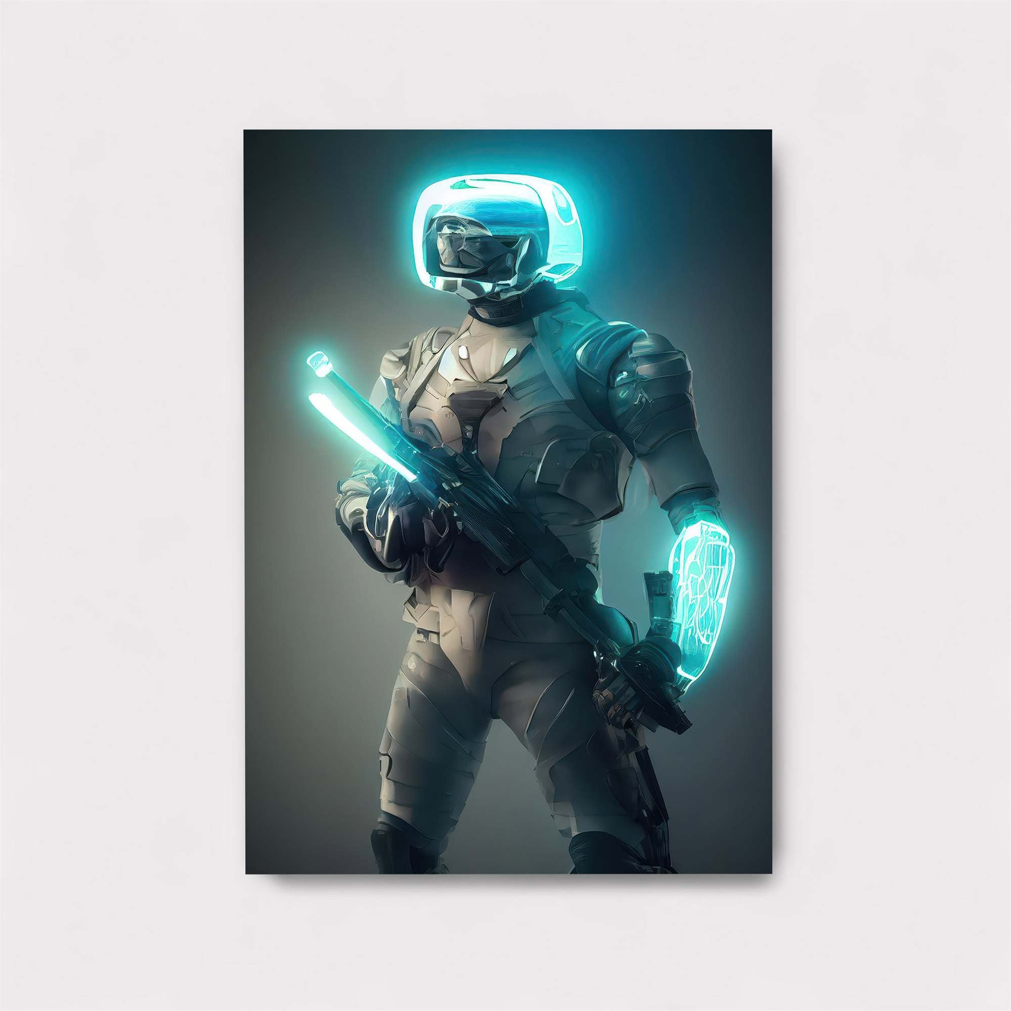 Neon Warrior Safe Wall Magnetic / M