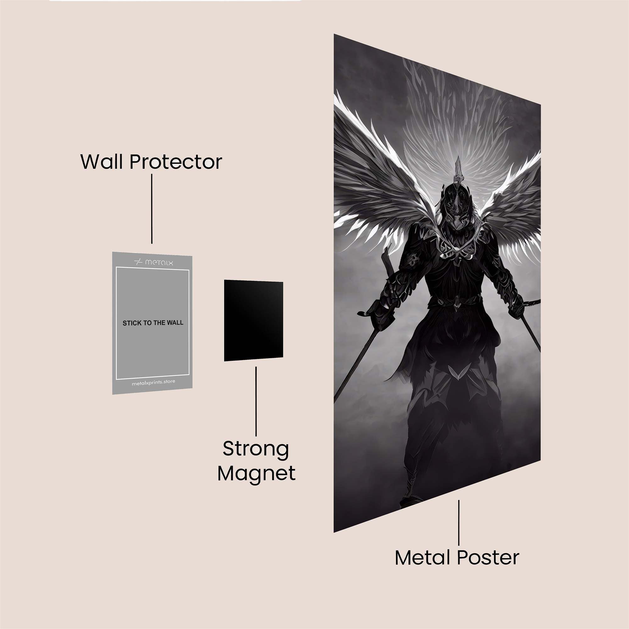 Archangel Twilight Safe Wall Magnetic / M