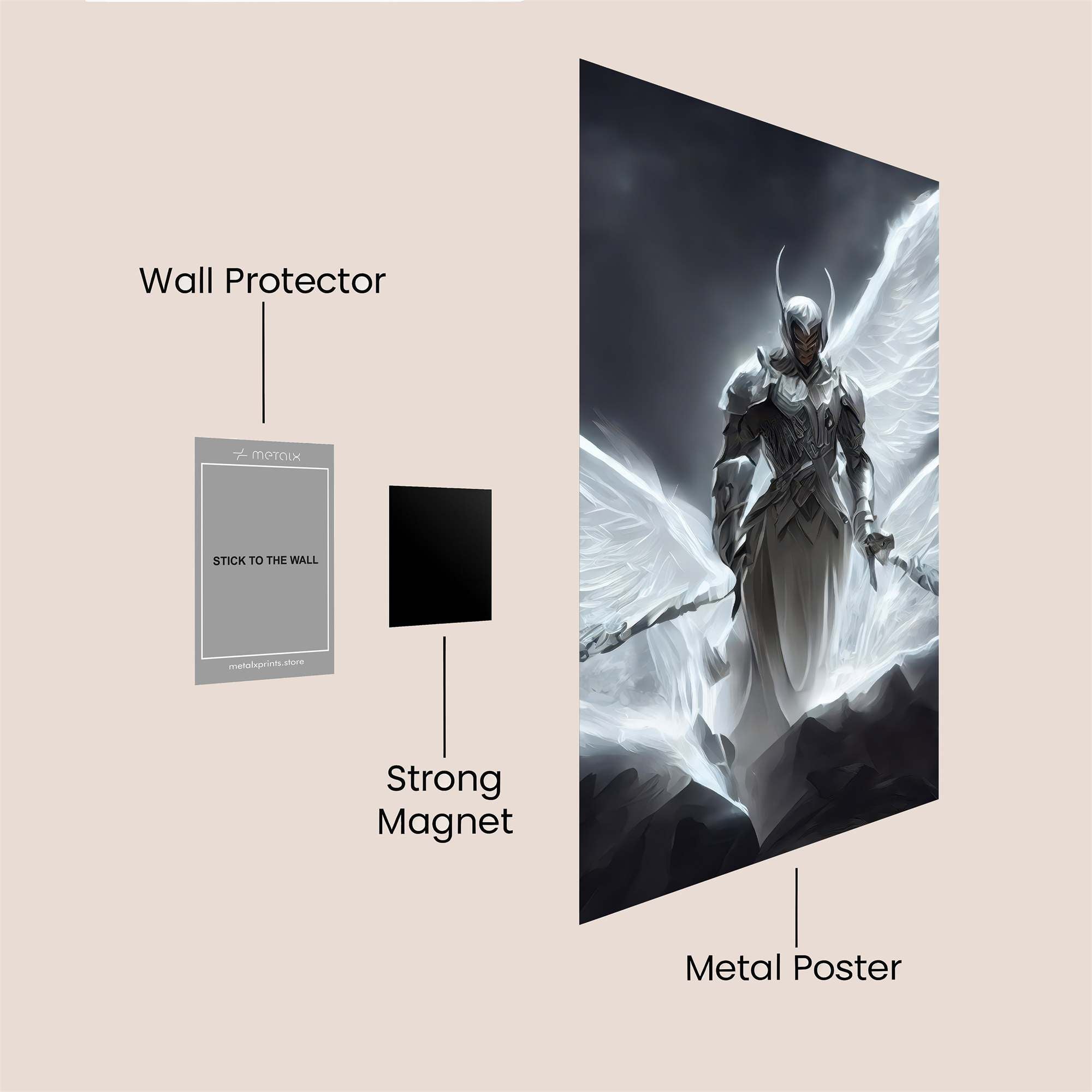 Archangel Radiance Safe Wall Magnetic / M