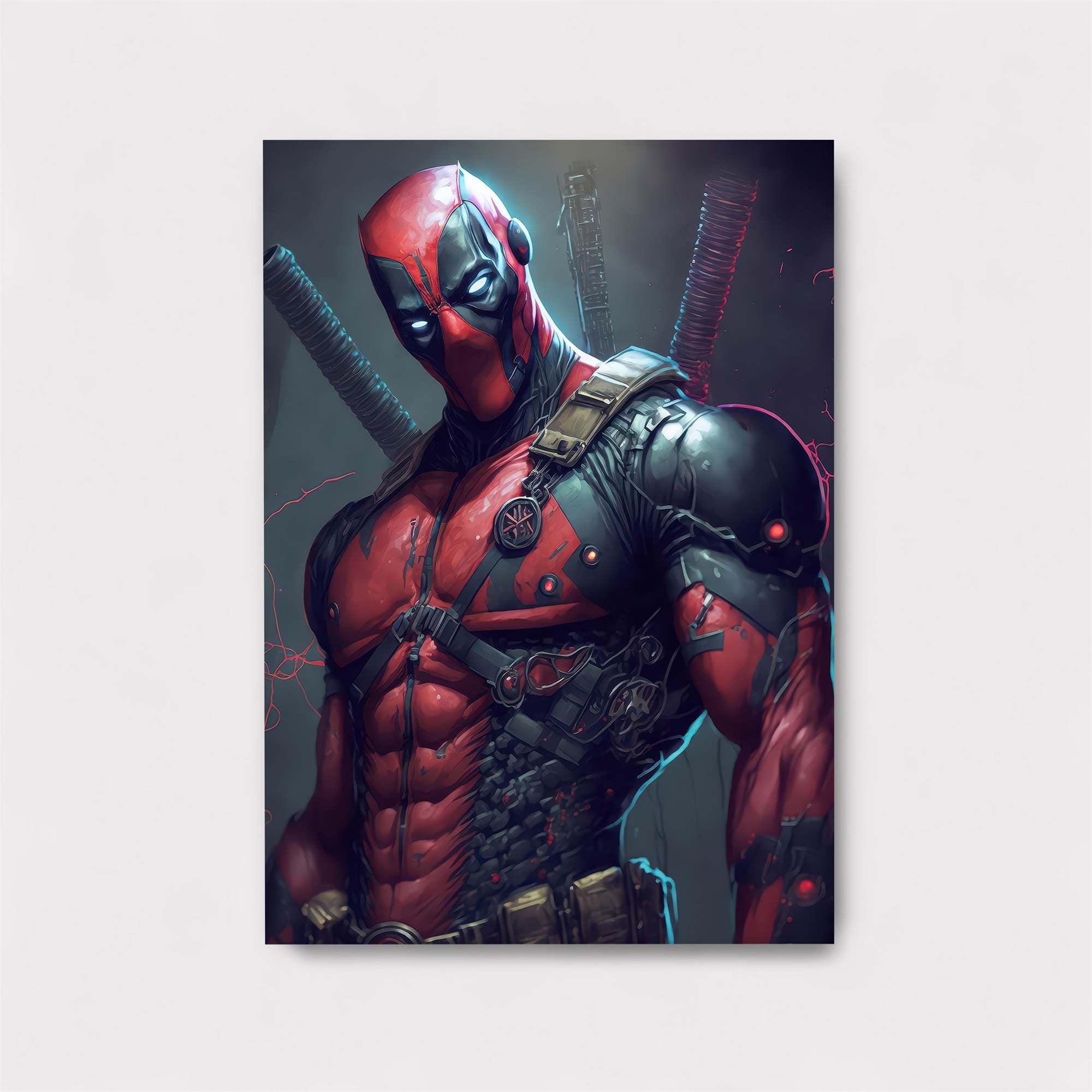 Deadpool Menacing Safe Wall Magnetic / M