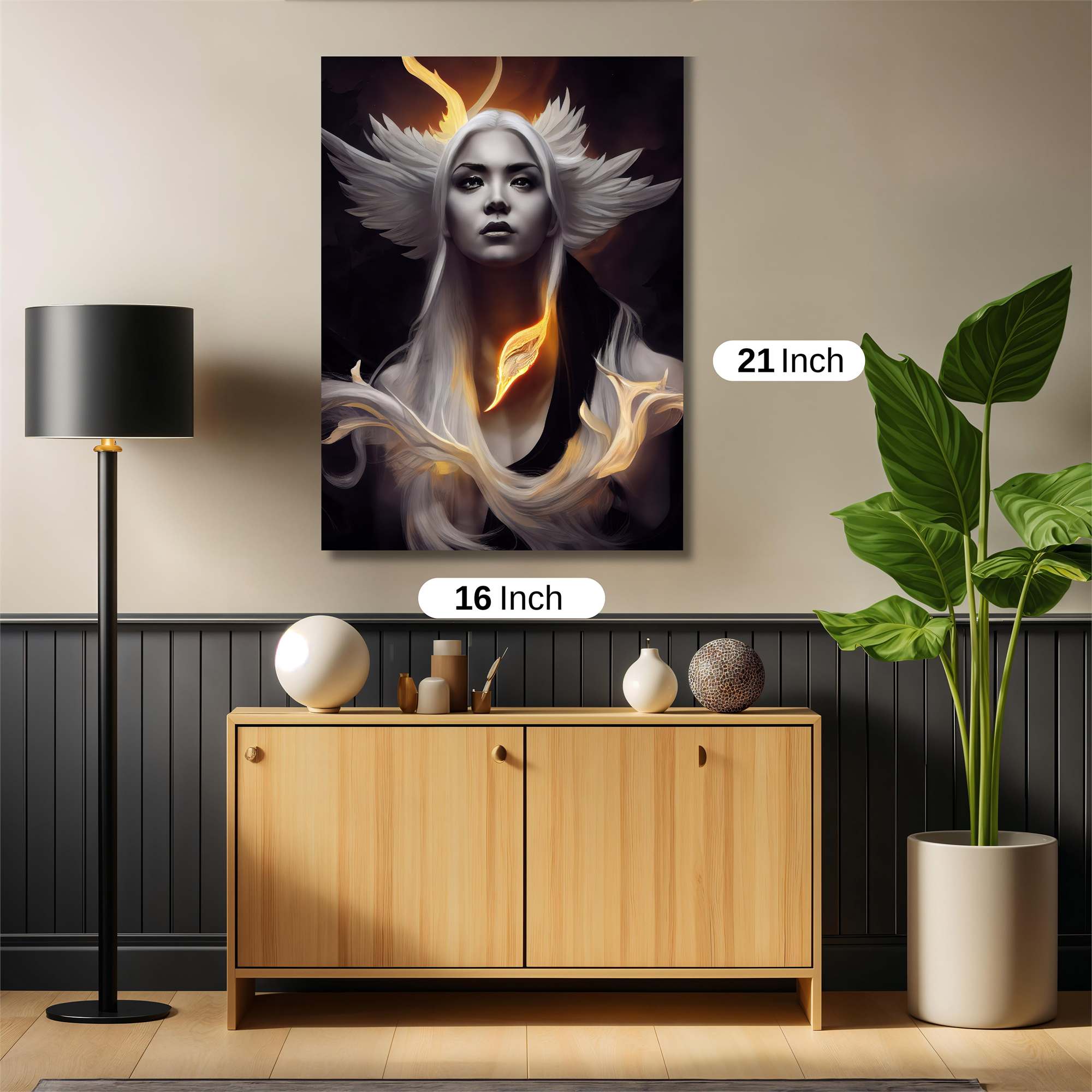 Goddess Radiant Safe Wall Magnetic / M