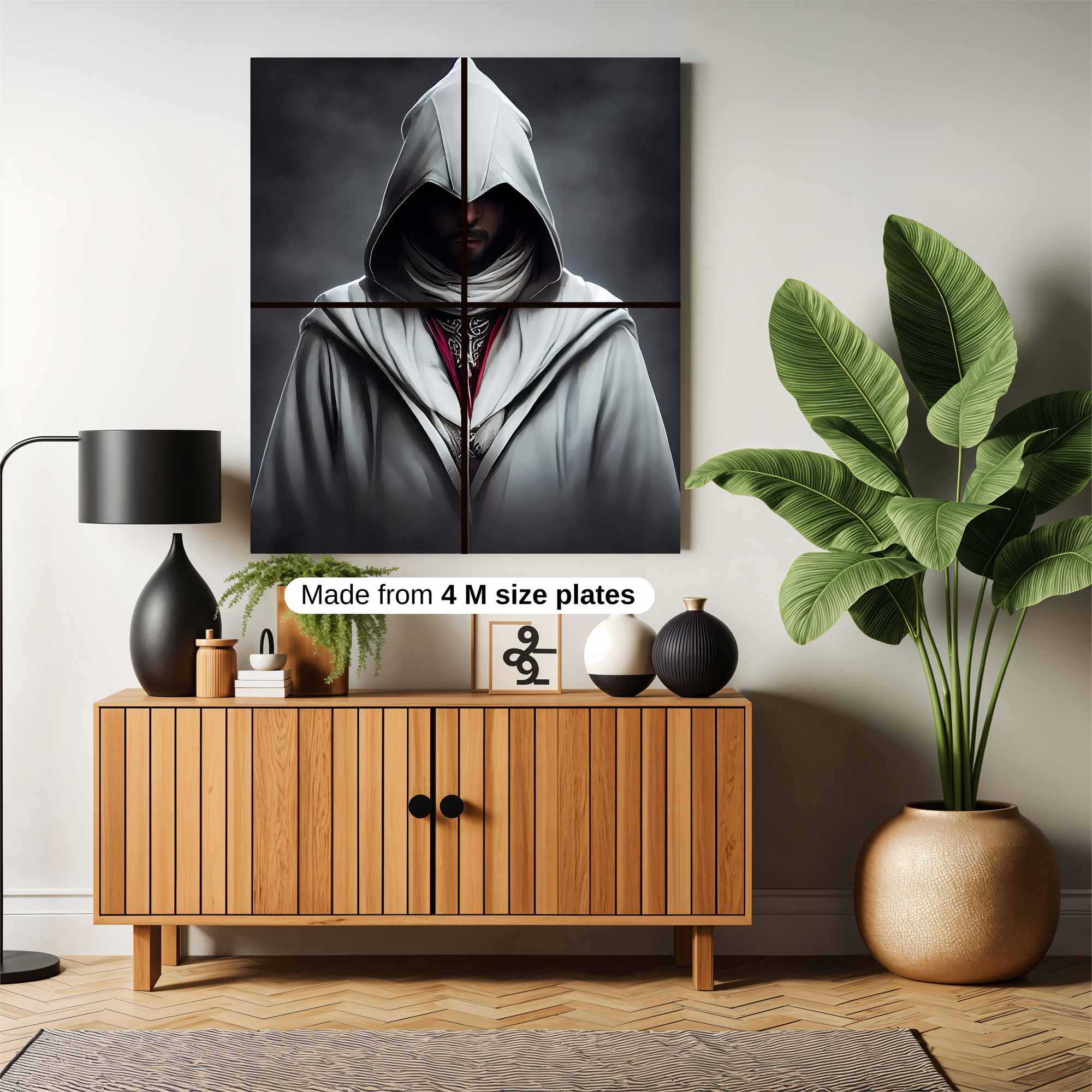 Assassin's Silence Safe Wall Magnetic / M