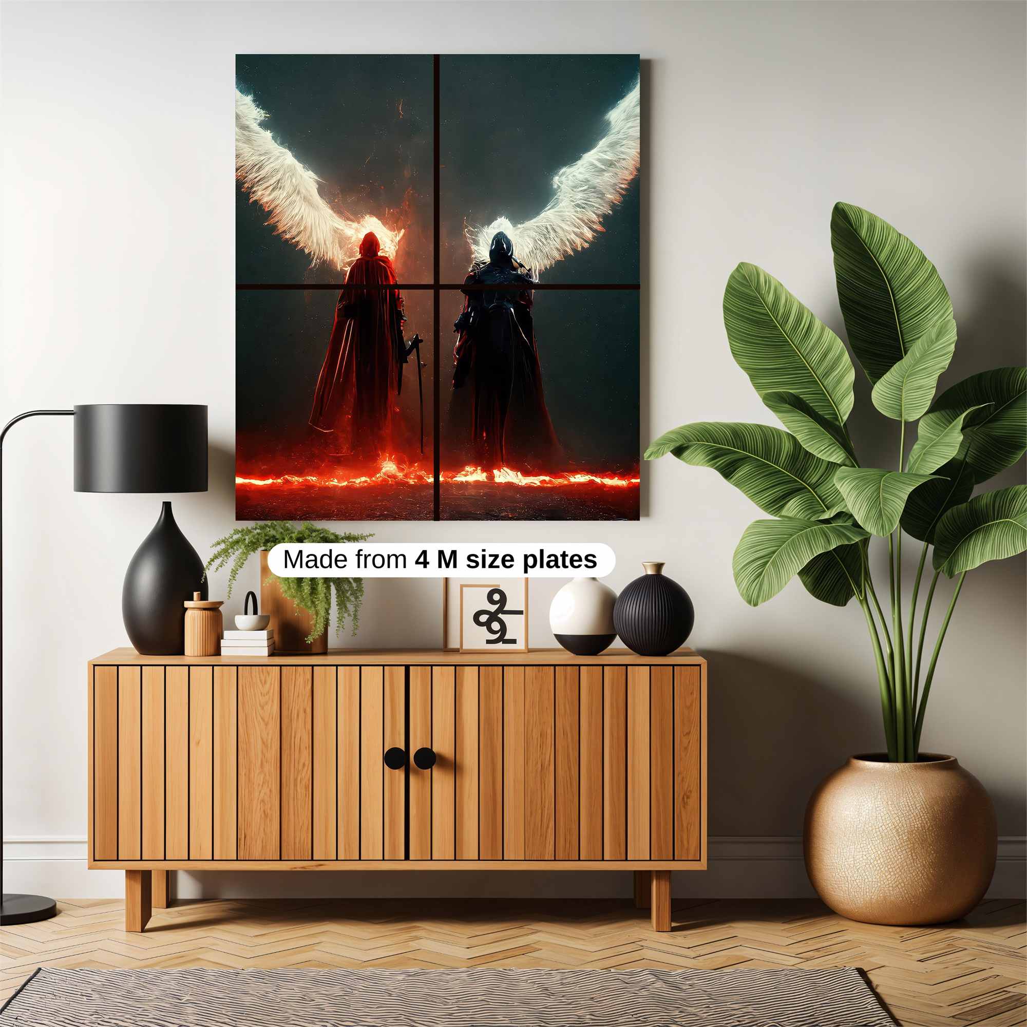 Angels Clash Safe Wall Magnetic / M