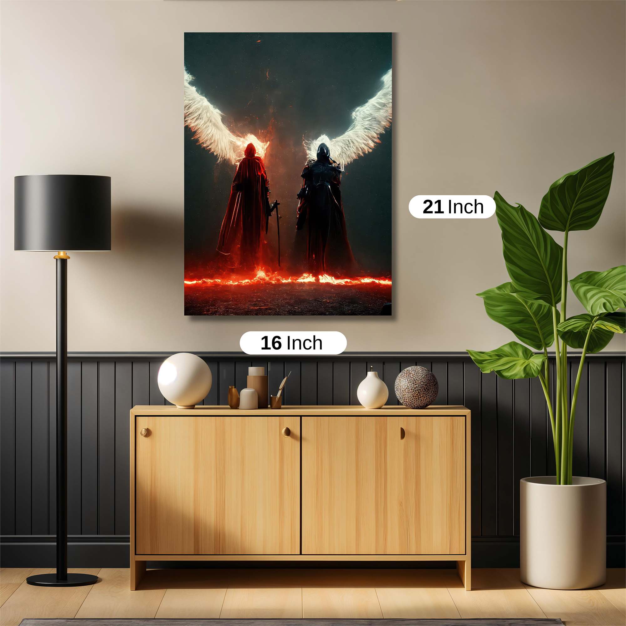 Angels Clash Safe Wall Magnetic / M