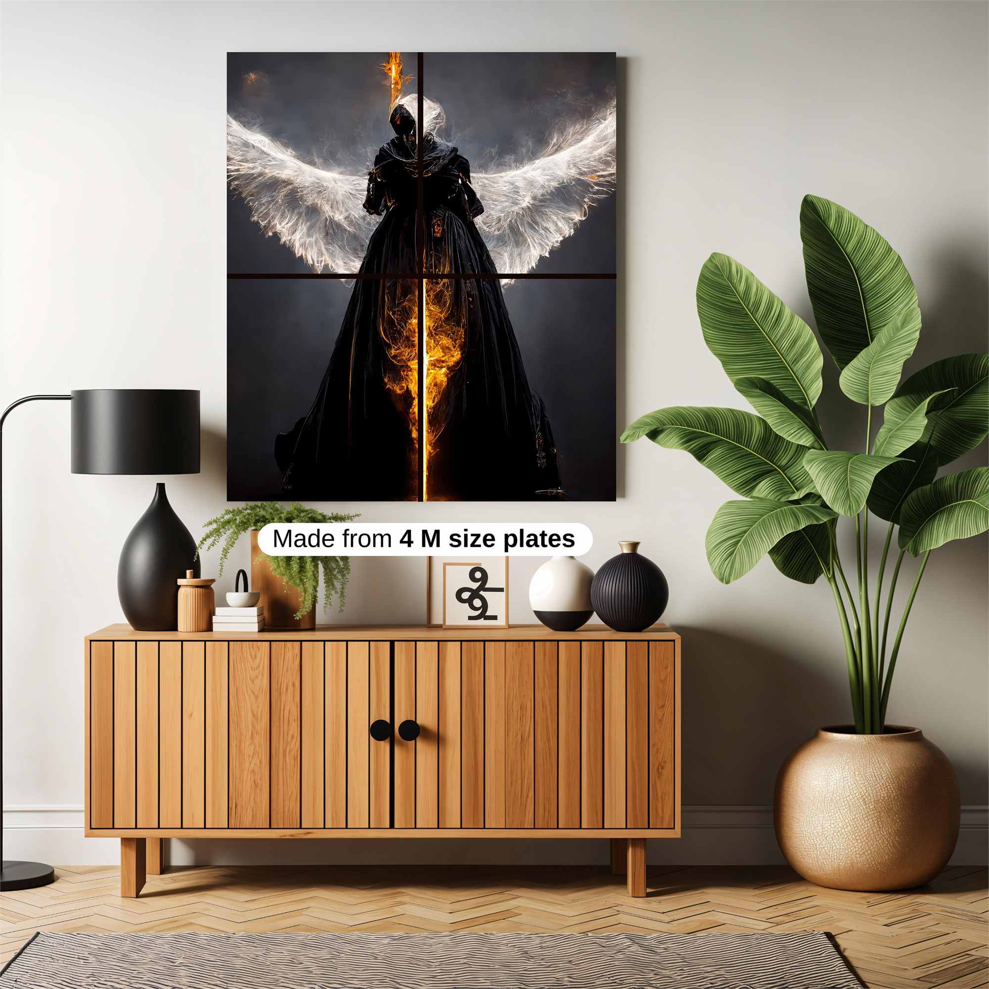 Angel Blaze Safe Wall Magnetic / M