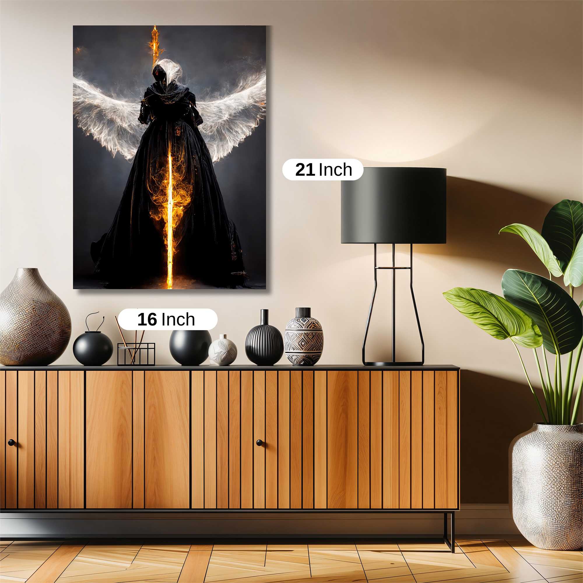 Angel Blaze Safe Wall Magnetic / M