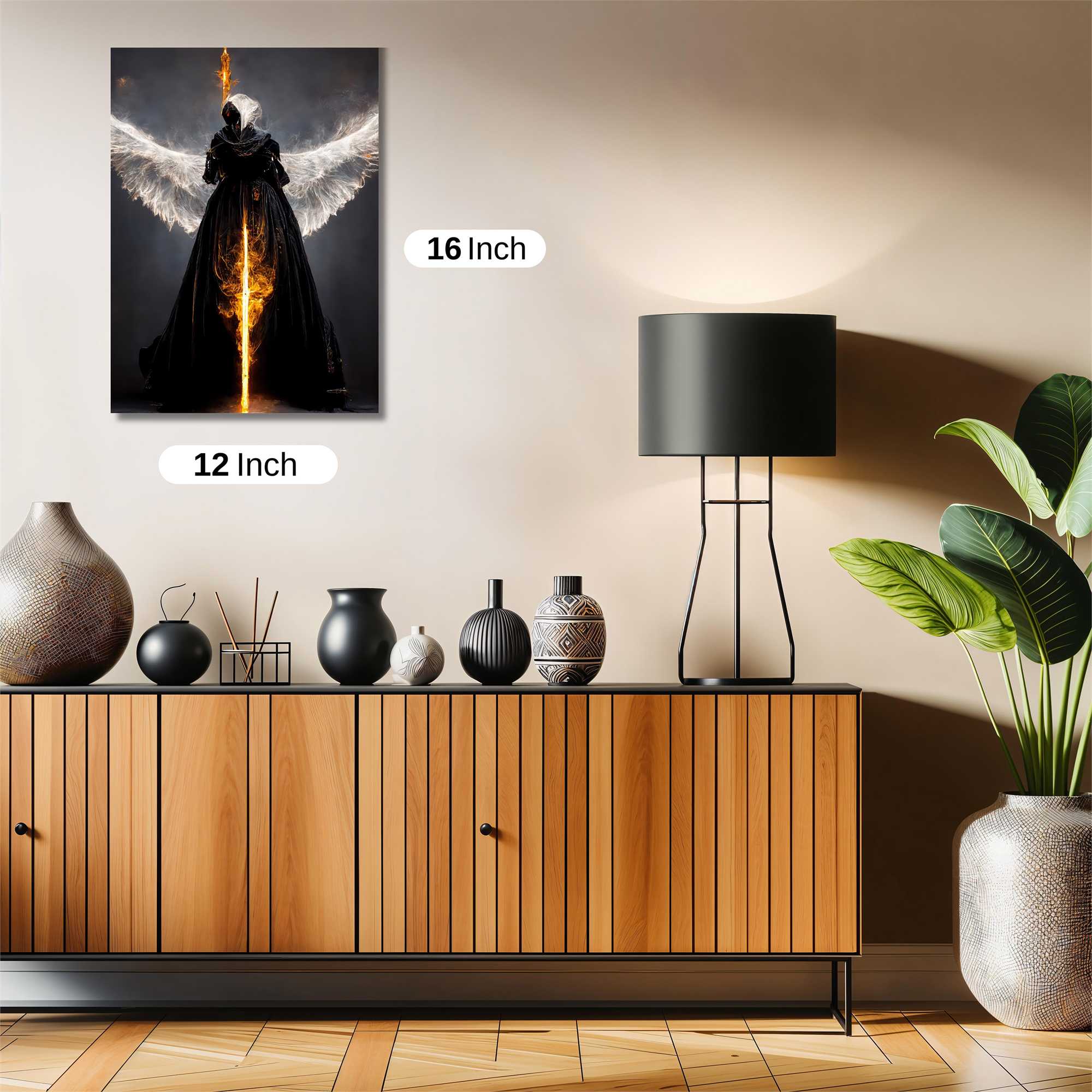 Angel Blaze Safe Wall Magnetic / M