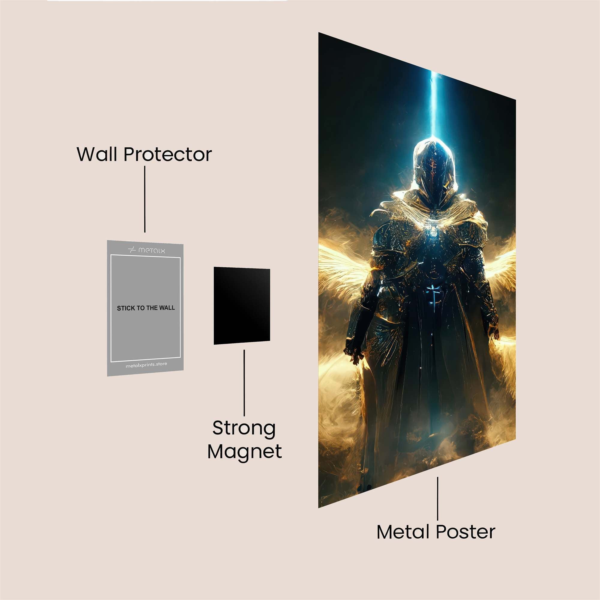 Archangel Radiant Safe Wall Magnetic / M