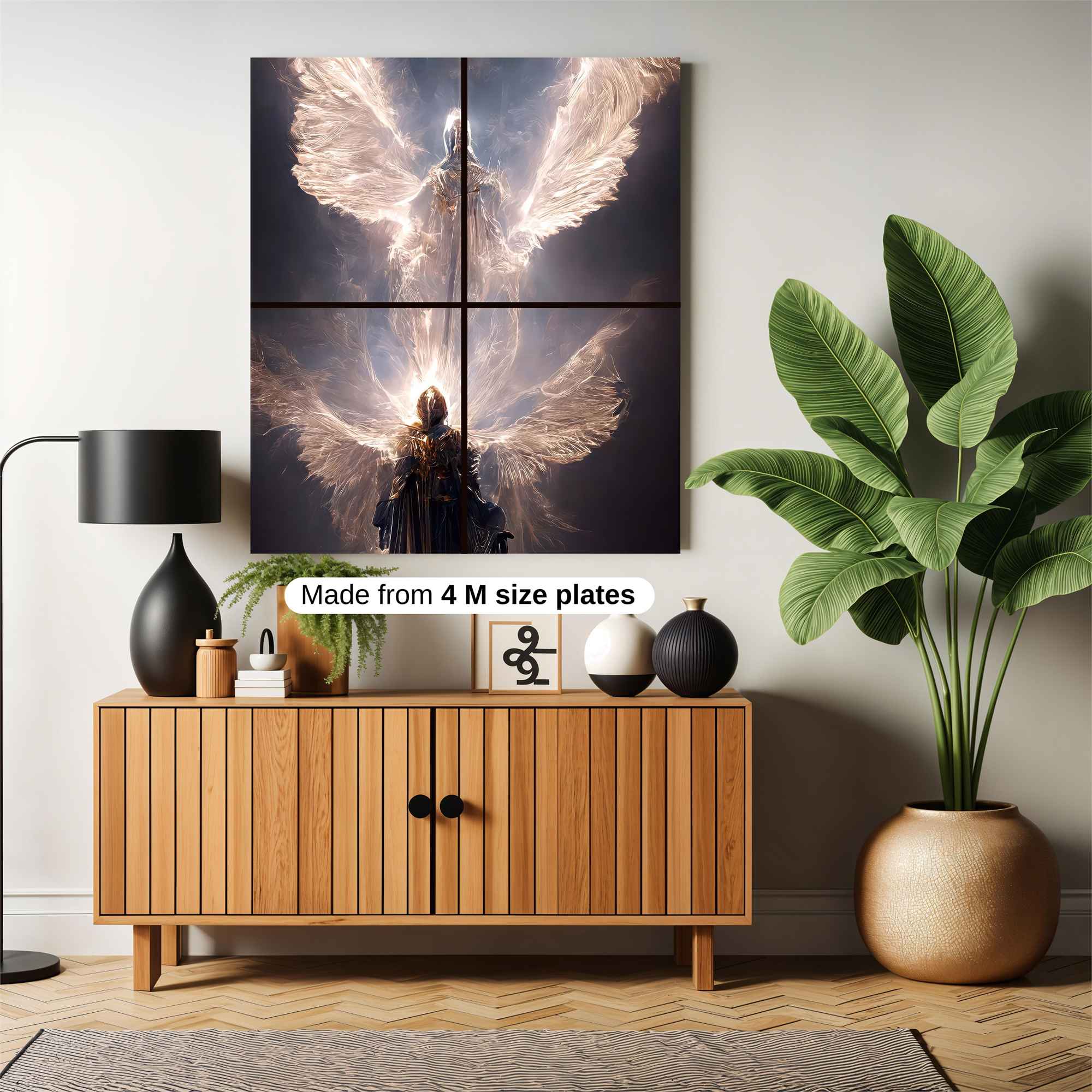 Angels Ascend Safe Wall Magnetic / M