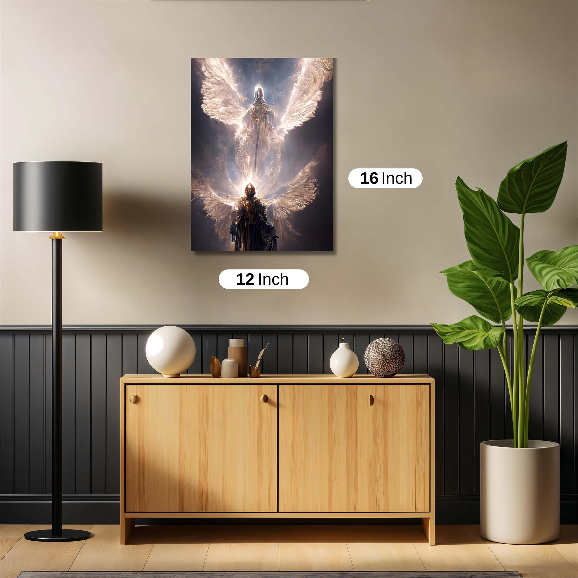 Angels Ascend Safe Wall Magnetic / M