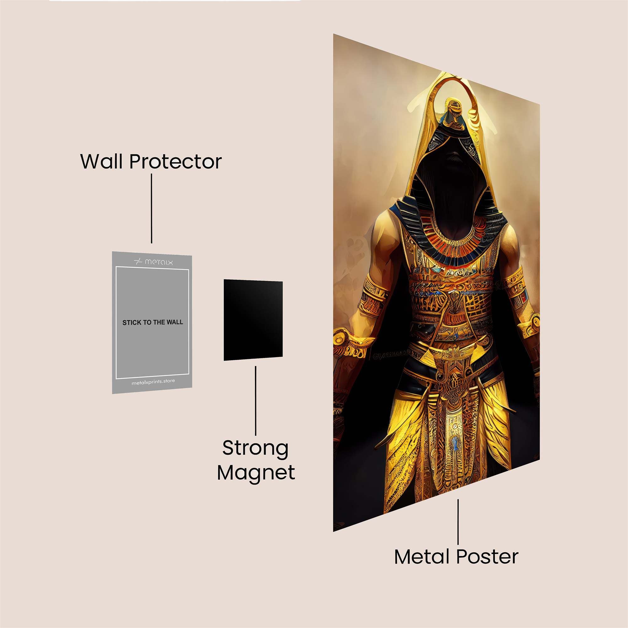 Anubis Majestic Safe Wall Magnetic / M