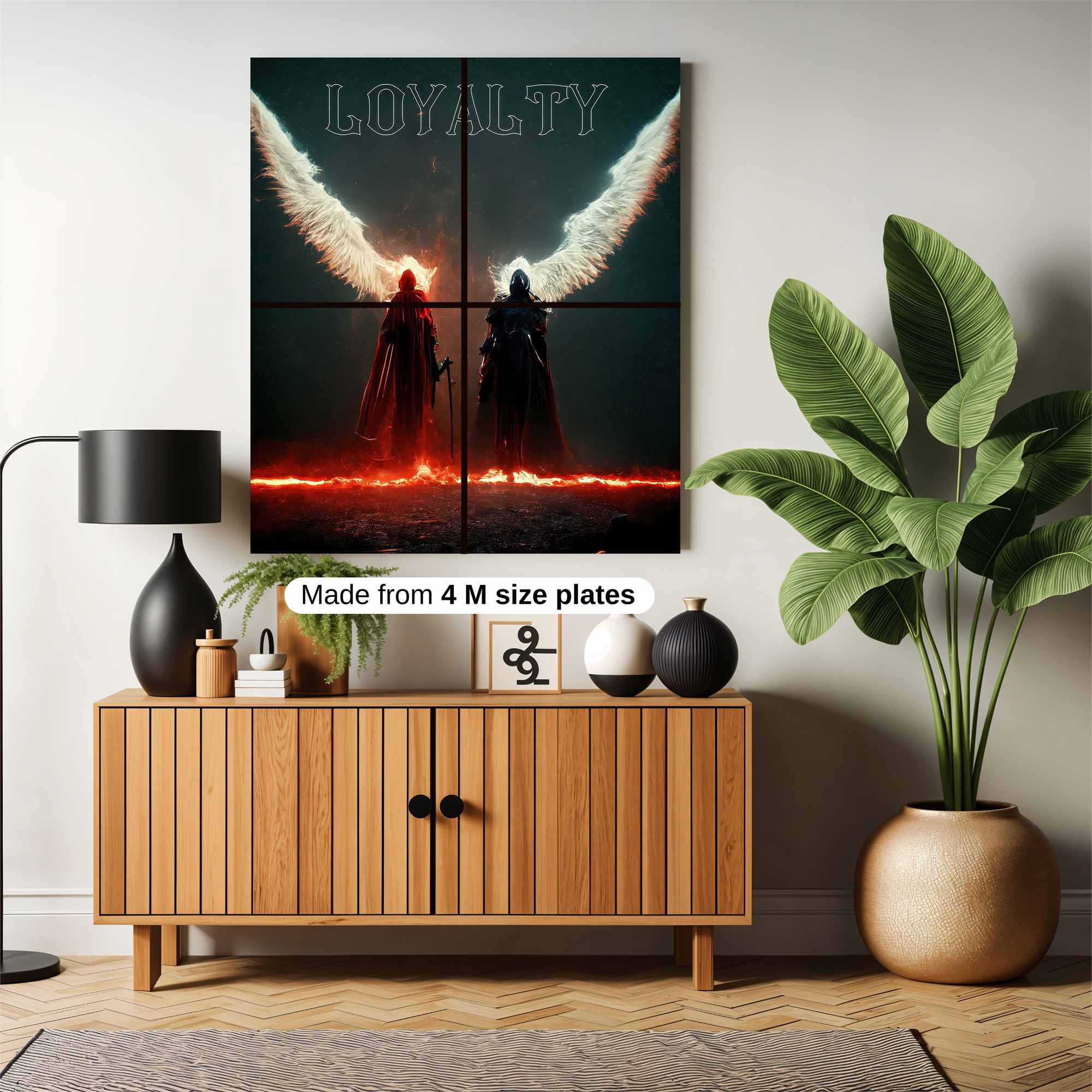 Angels Divided Safe Wall Magnetic / M