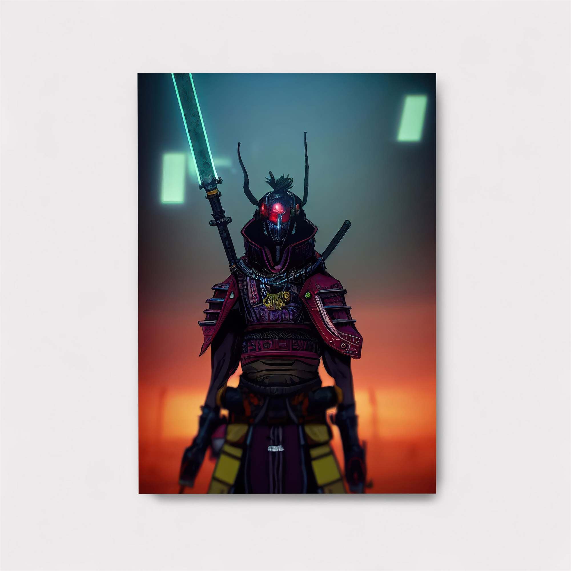 Cyber Samurai Safe Wall Magnetic / M