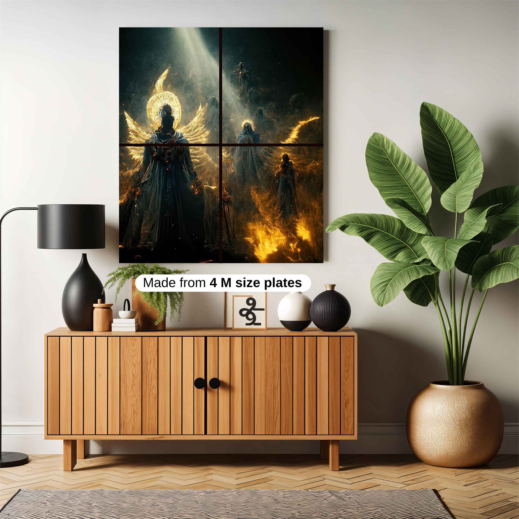 Angels Ascend Safe Wall Magnetic / M