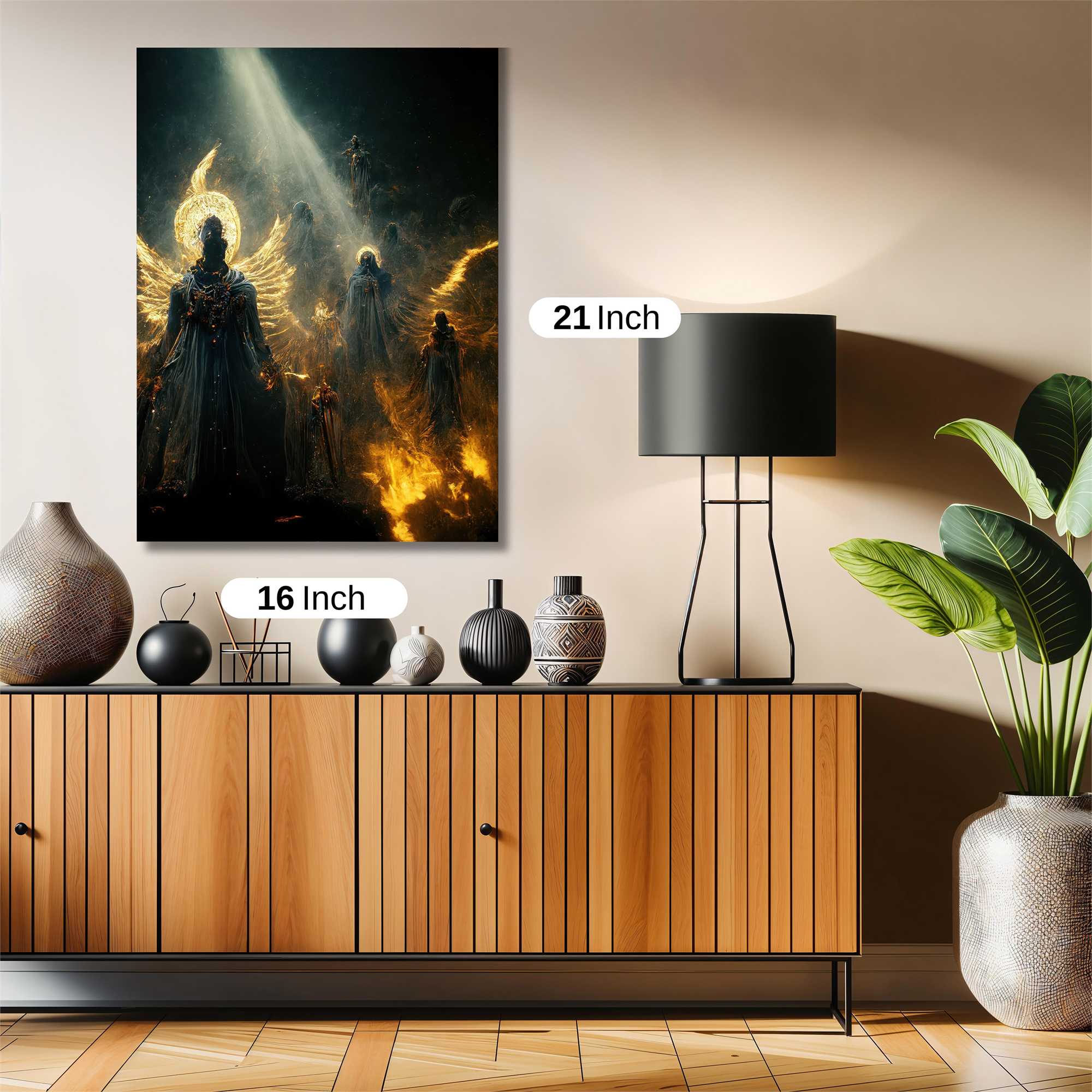 Angels Ascend Safe Wall Magnetic / M