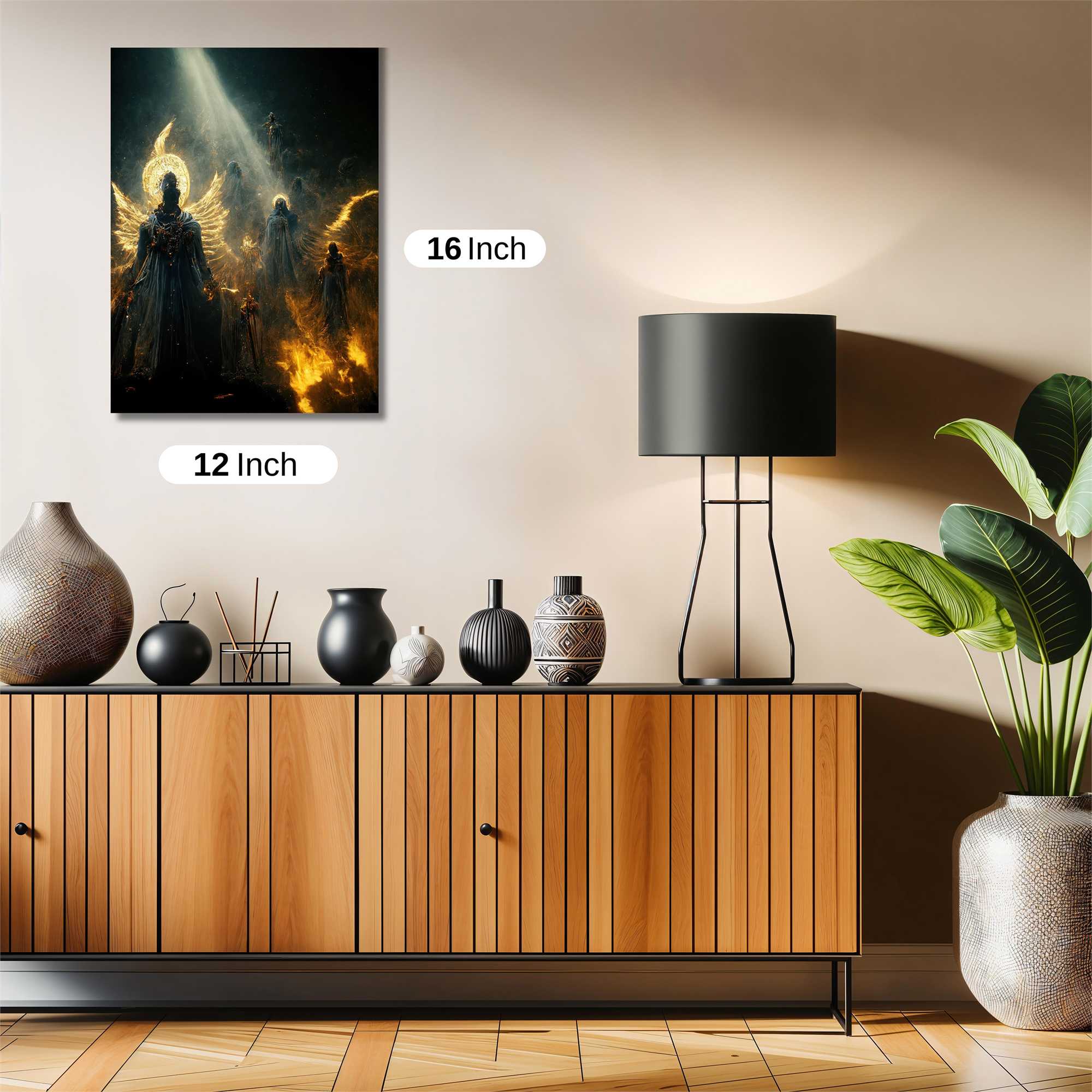 Angels Ascend Safe Wall Magnetic / M