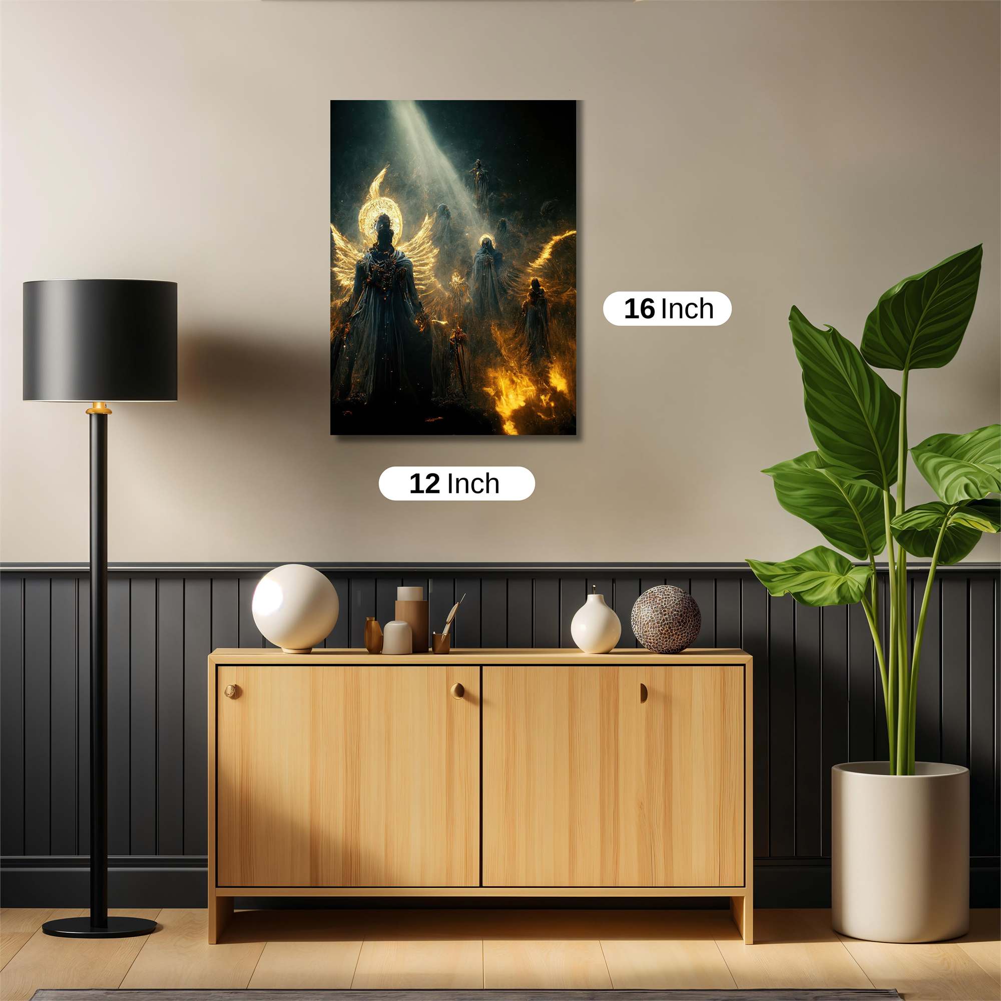 Angels Ascend Safe Wall Magnetic / M