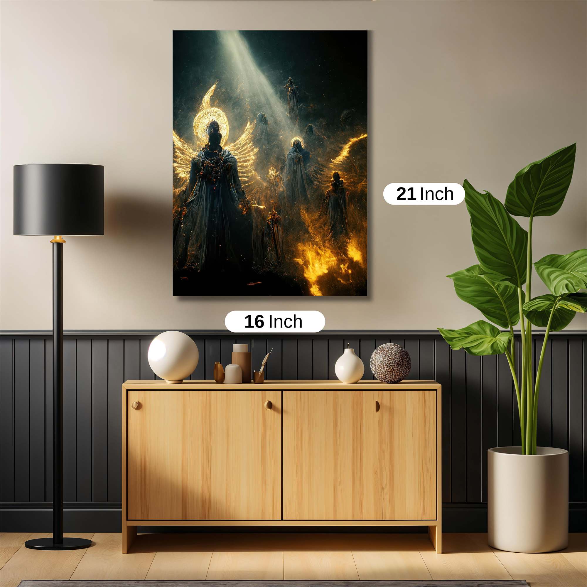 Angels Ascend Safe Wall Magnetic / M