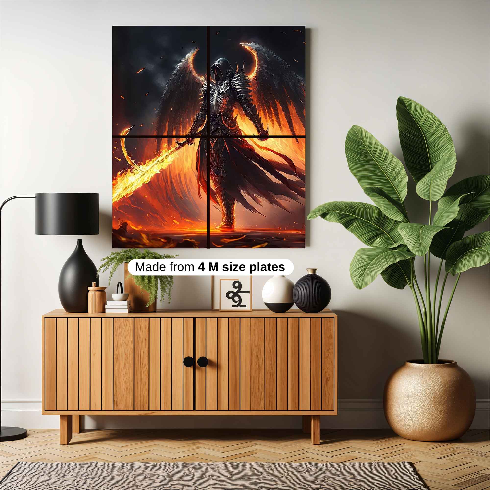 Azrael's Wrath Safe Wall Magnetic / M