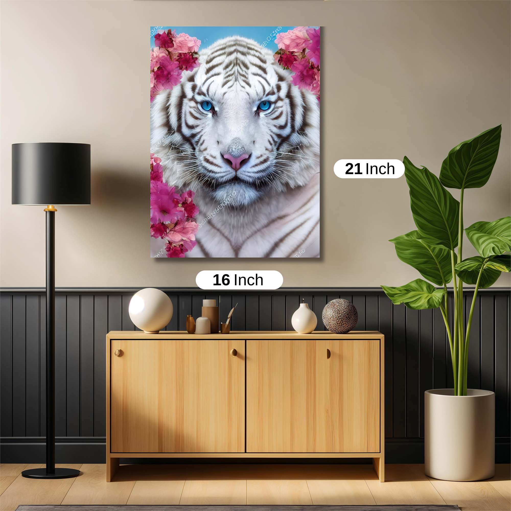 Tiger Serenity Safe Wall Magnetic / M