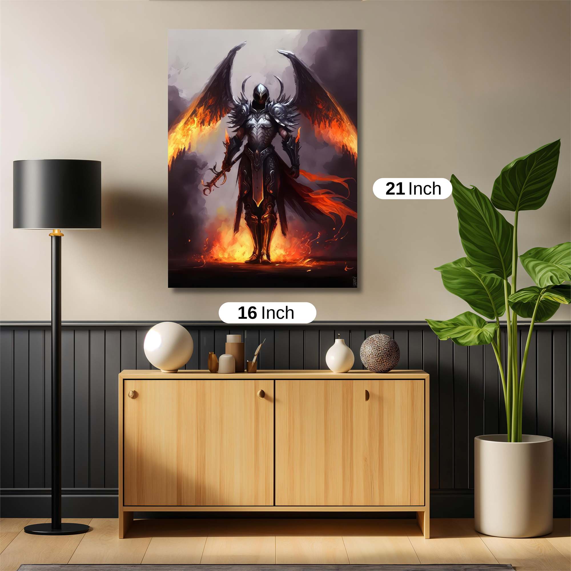 Angel Inferno Safe Wall Magnetic / M