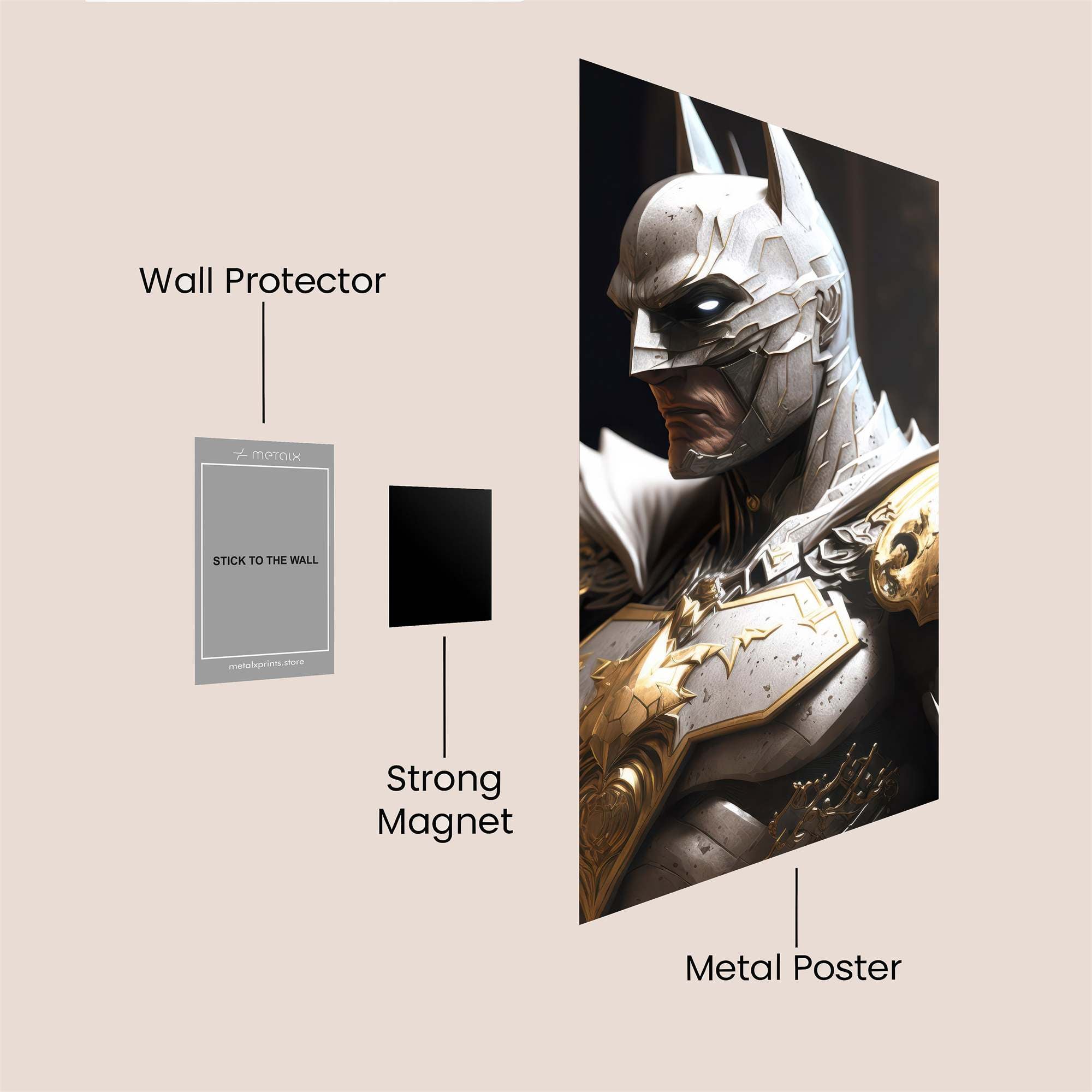 Batman Regal Safe Wall Magnetic / M