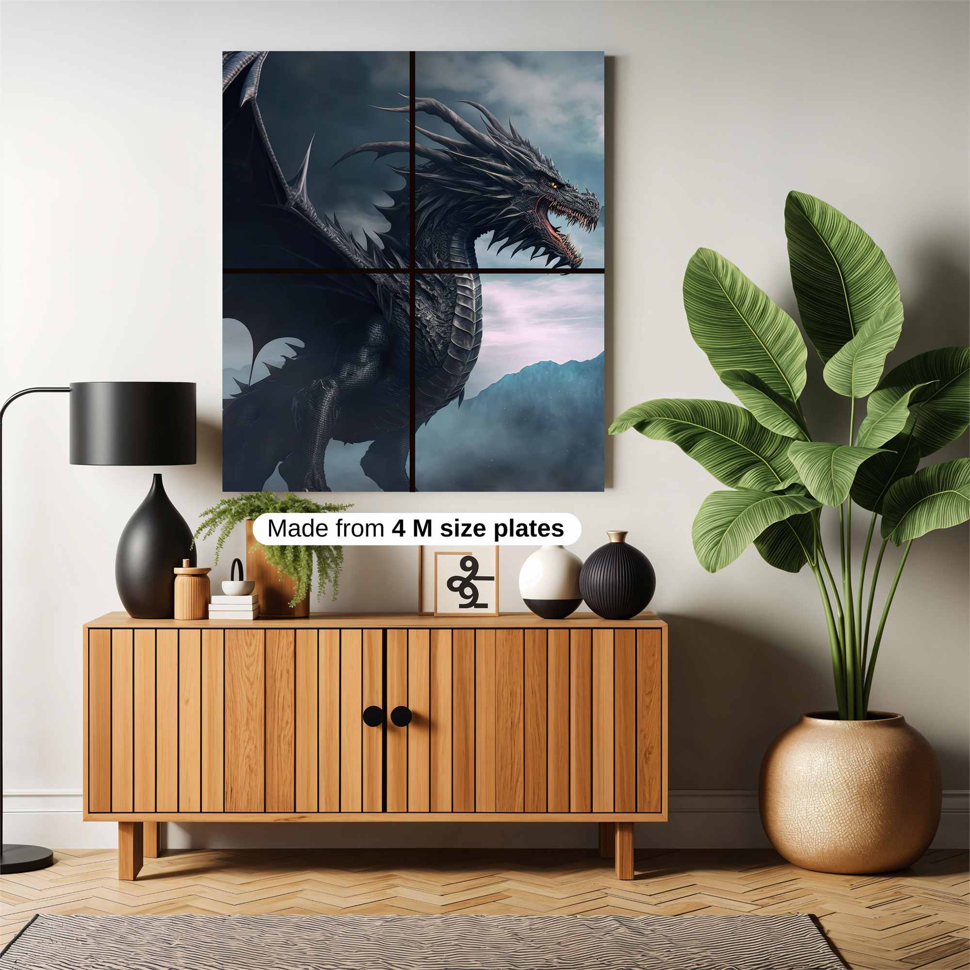 Dragon Tempest Safe Wall Magnetic / M