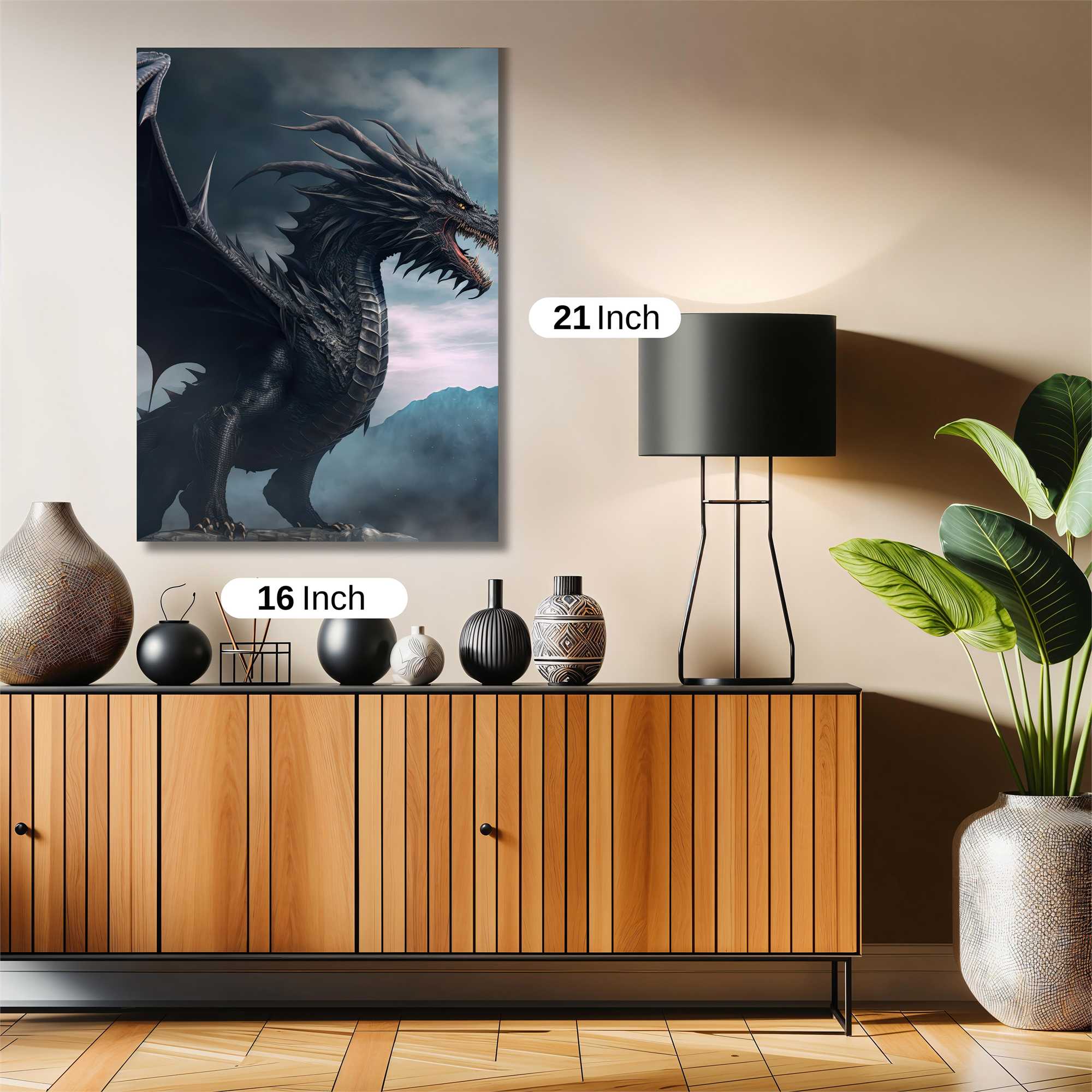 Dragon Tempest Safe Wall Magnetic / M