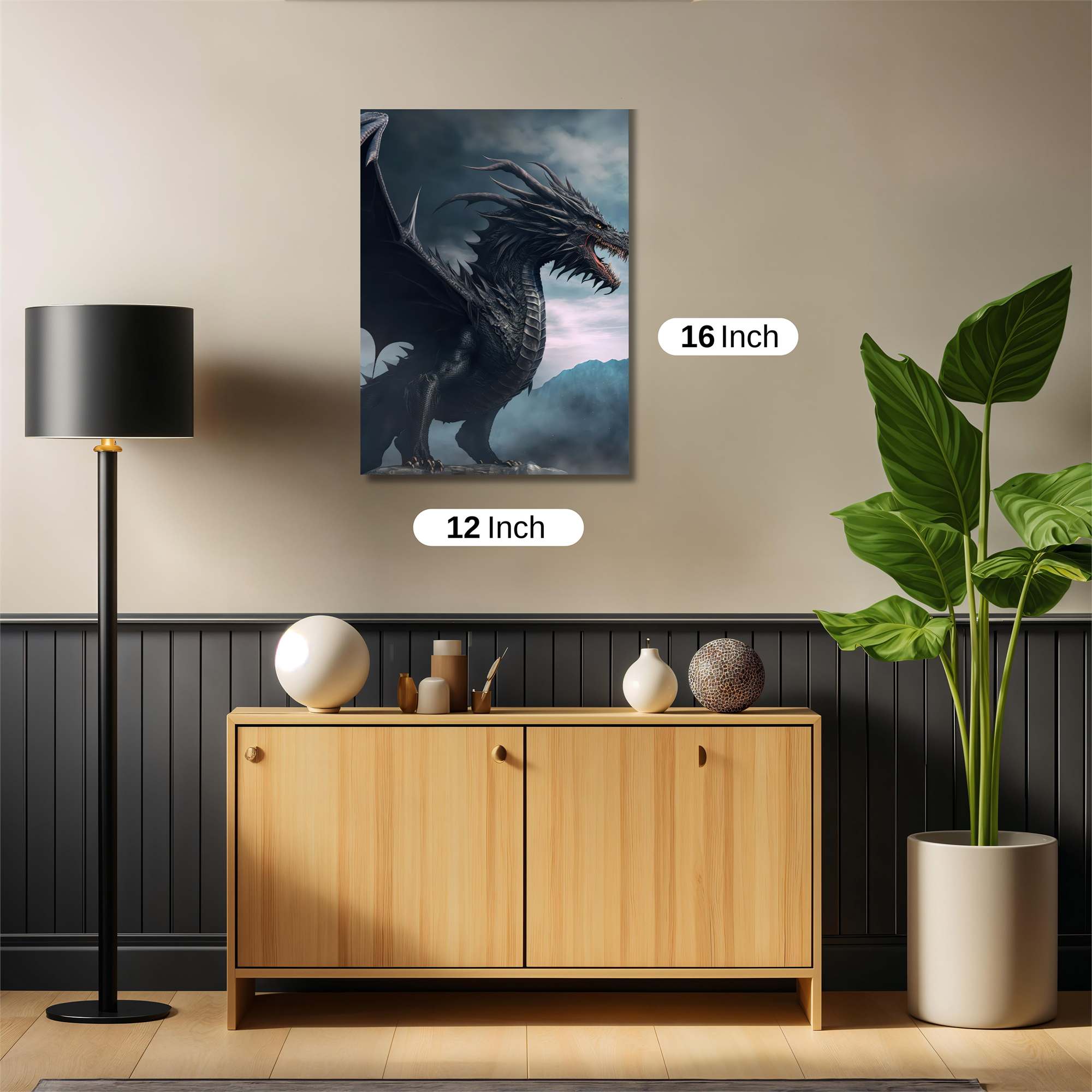 Dragon Tempest Safe Wall Magnetic / M