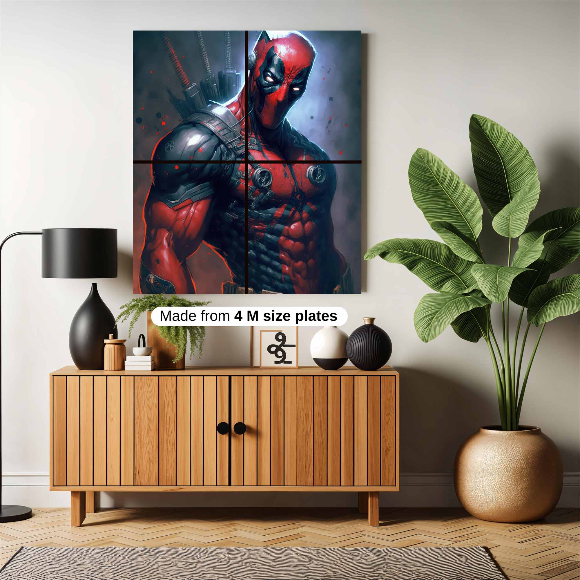 Deadpool Intense Safe Wall Magnetic / M