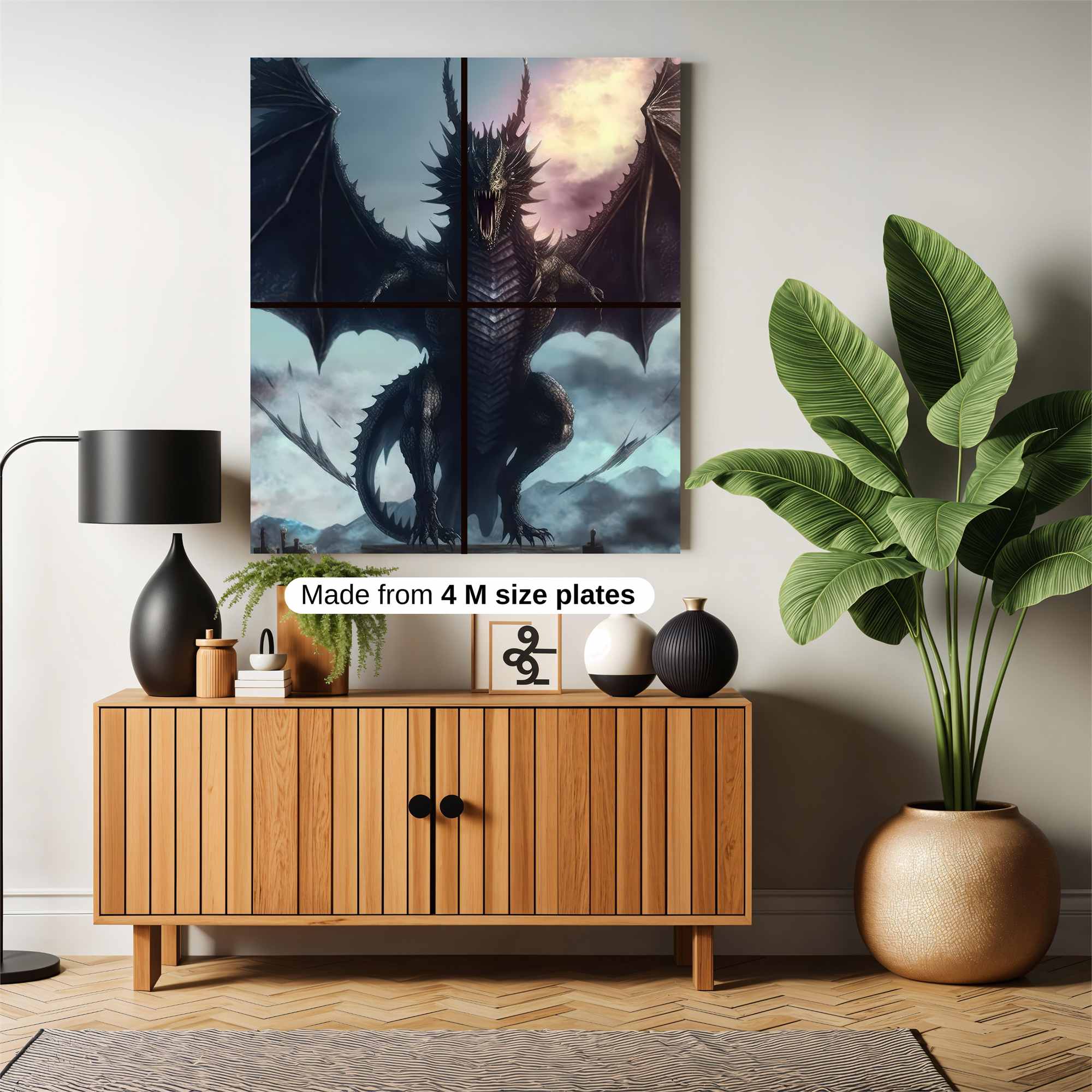 Dragon Majesty Safe Wall Magnetic / M