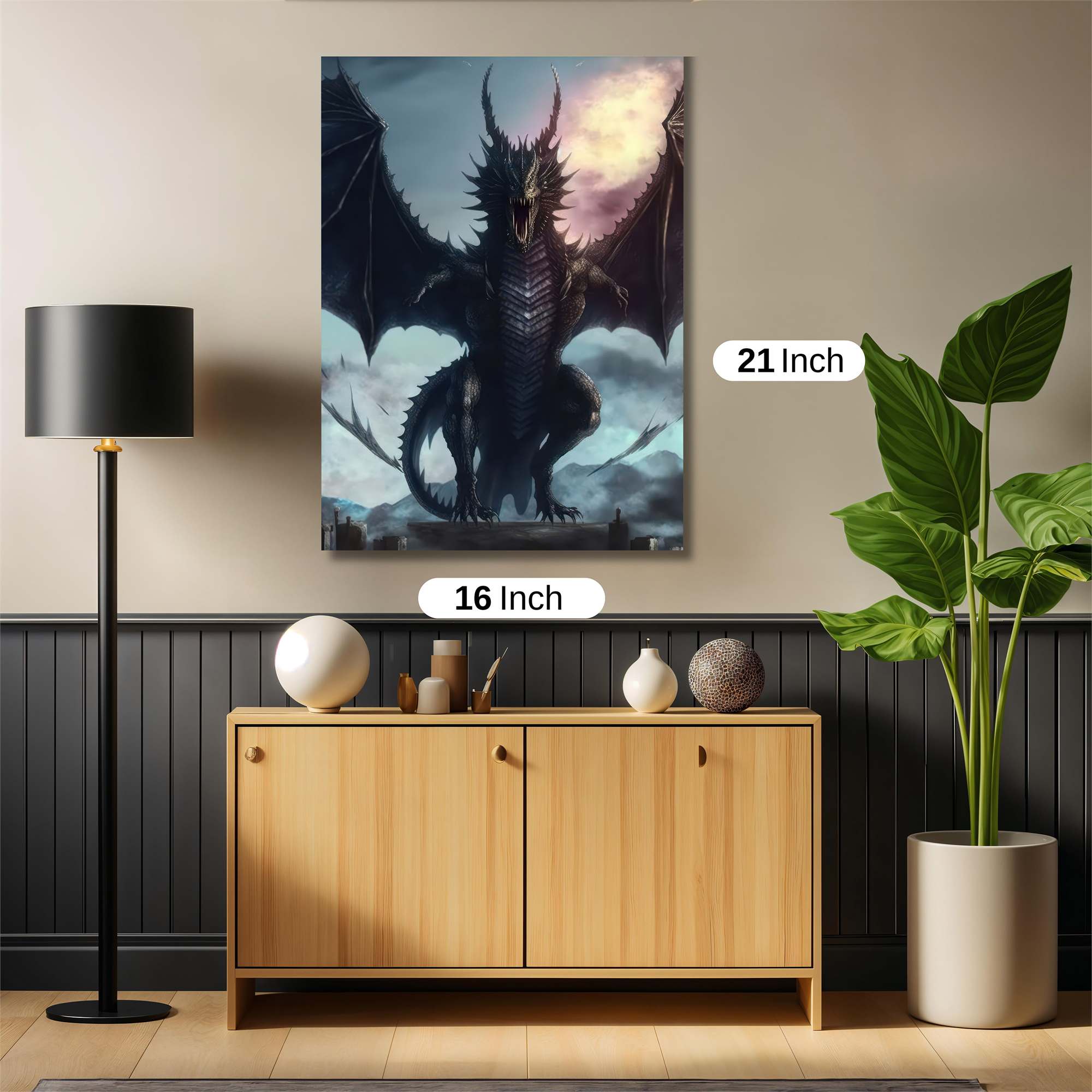 Dragon Majesty Safe Wall Magnetic / M