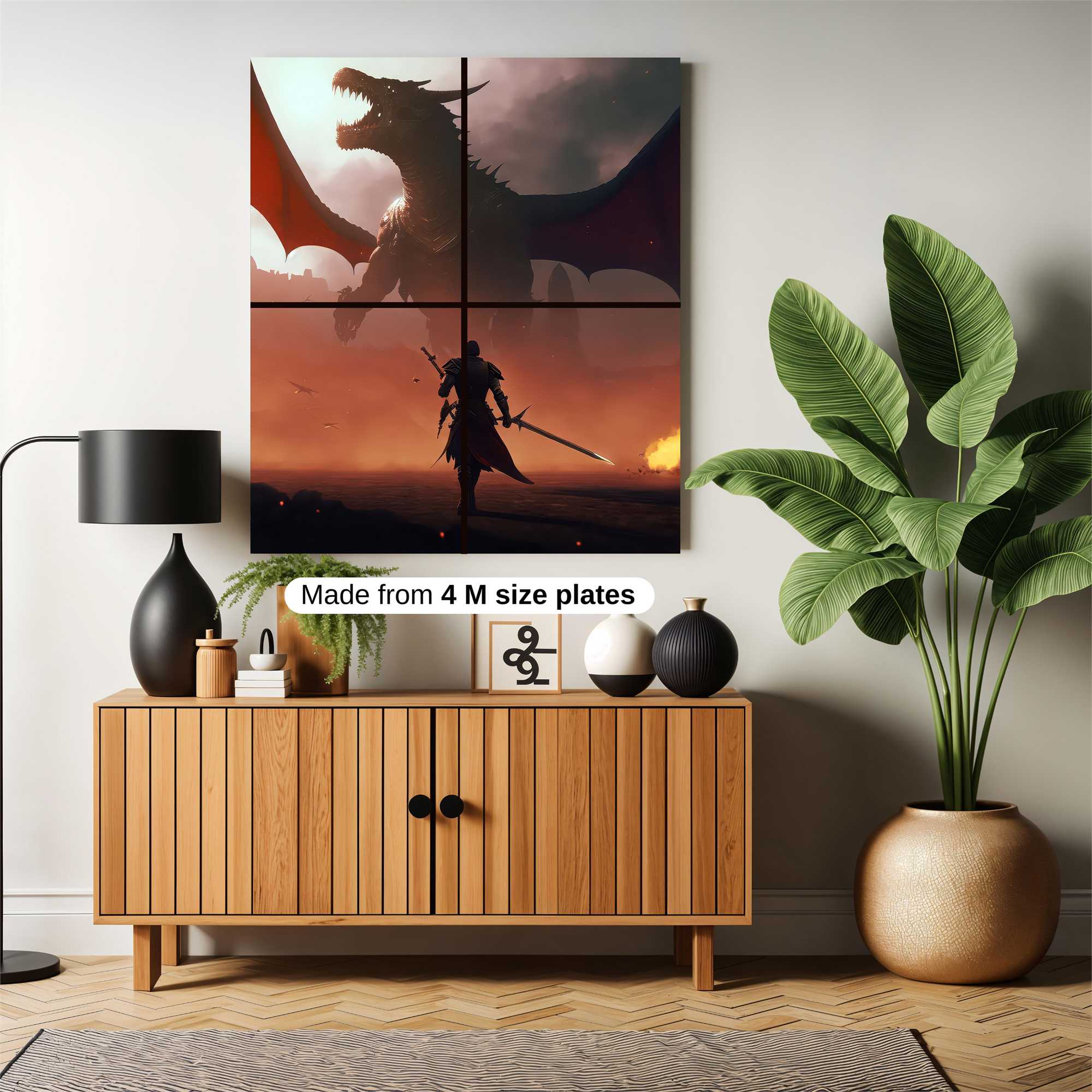 Dragon Menace Safe Wall Magnetic / M