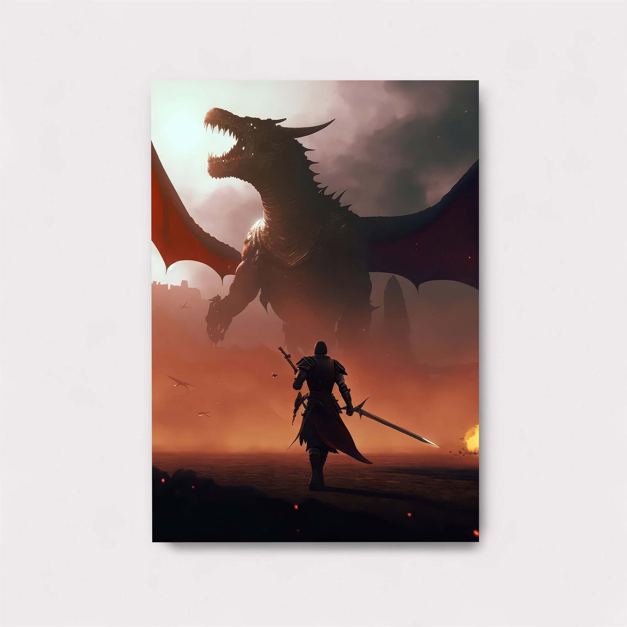 Dragon Menace Safe Wall Magnetic / M