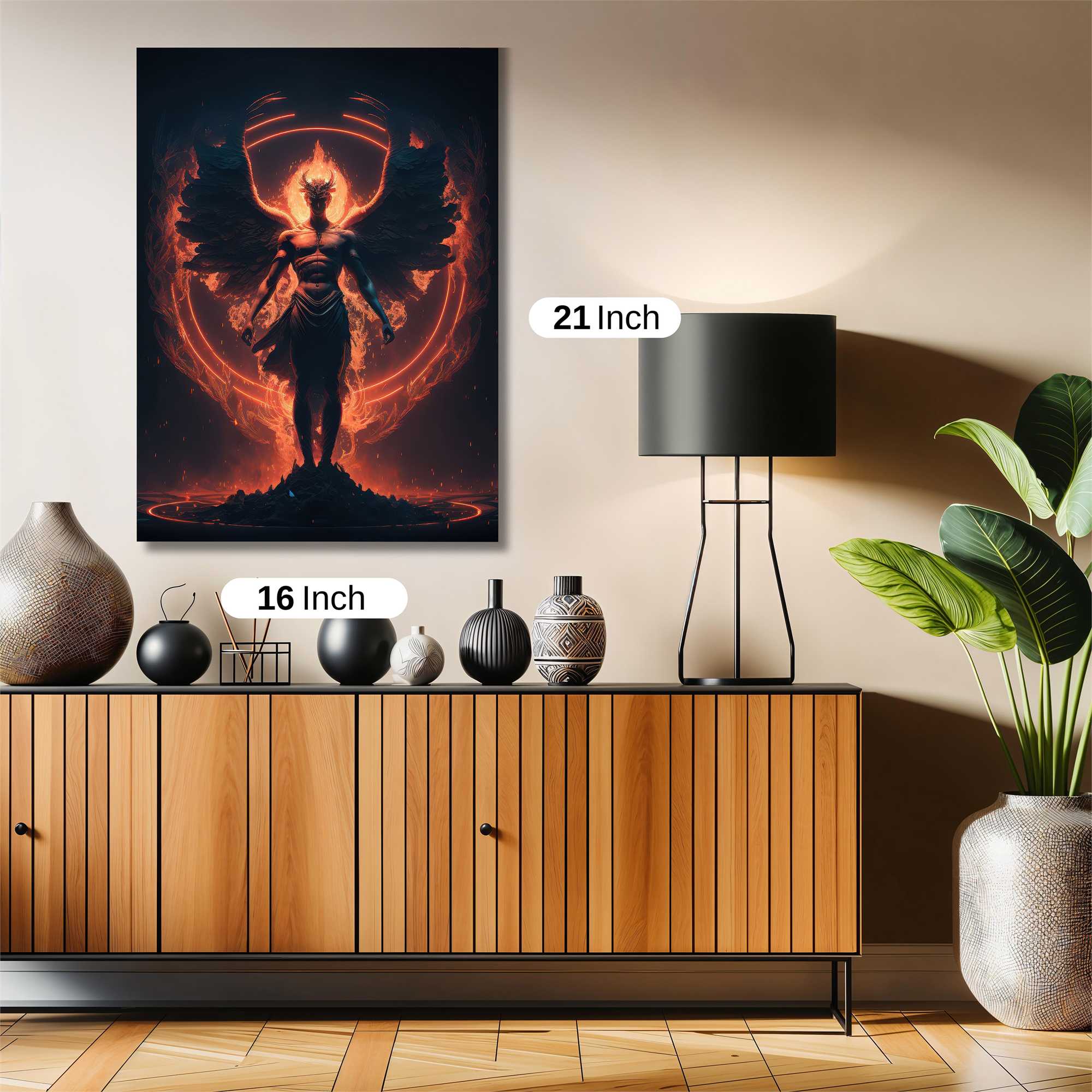 Demon Ascendant Safe Wall Magnetic / M