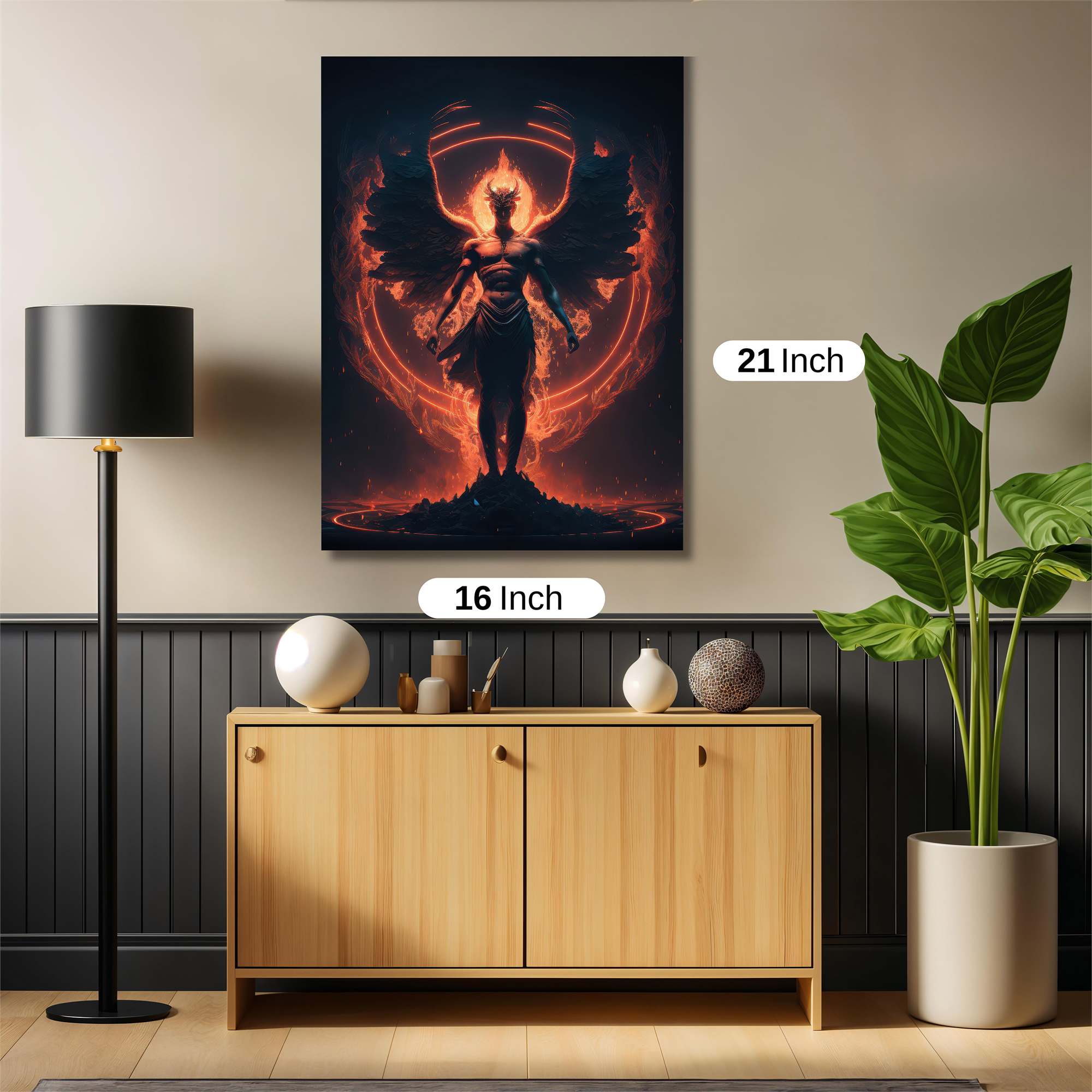 Demon Ascendant Safe Wall Magnetic / M