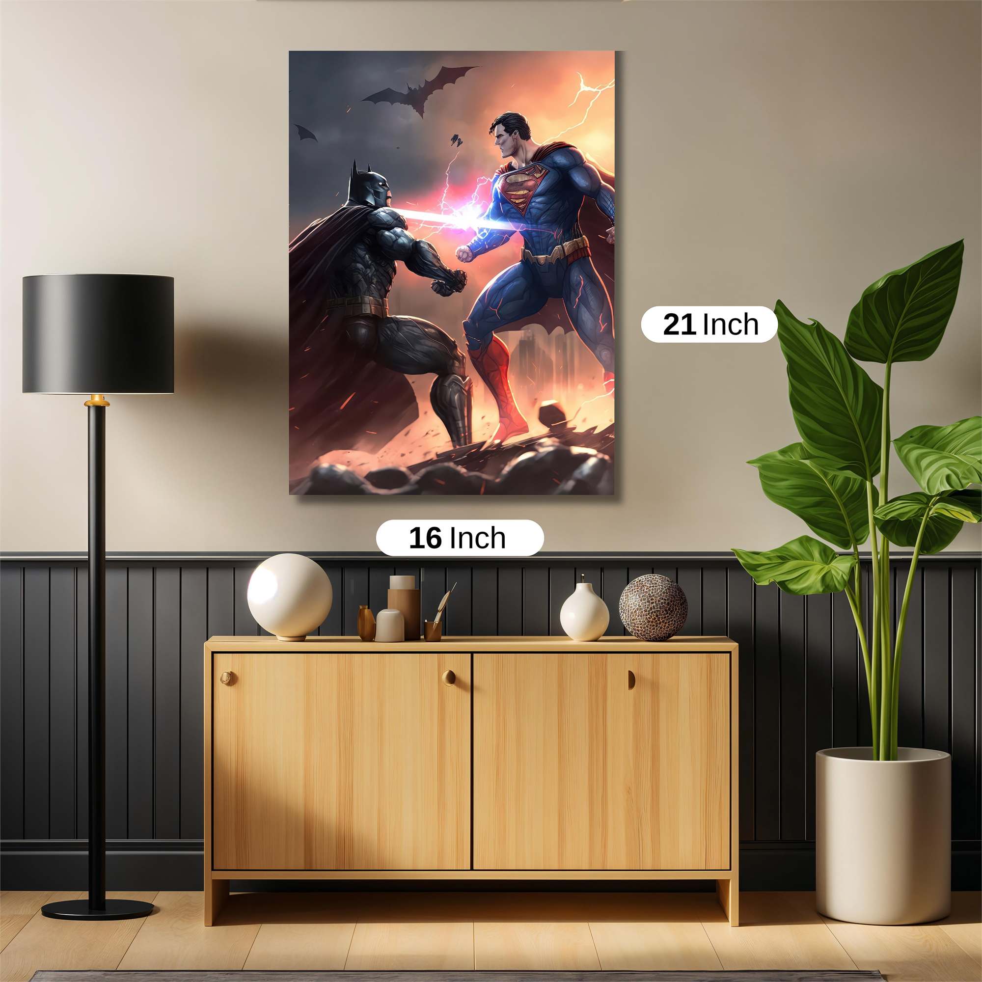 Batman Clash Safe Wall Magnetic / M