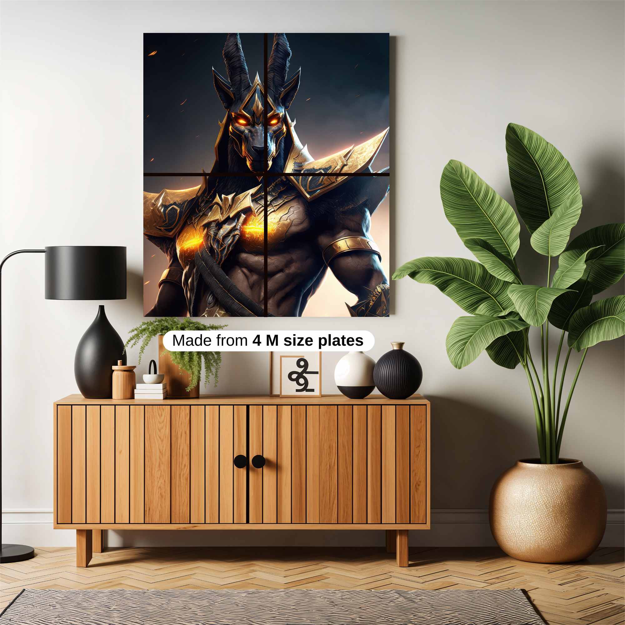 Anubis Enraged Safe Wall Magnetic / M