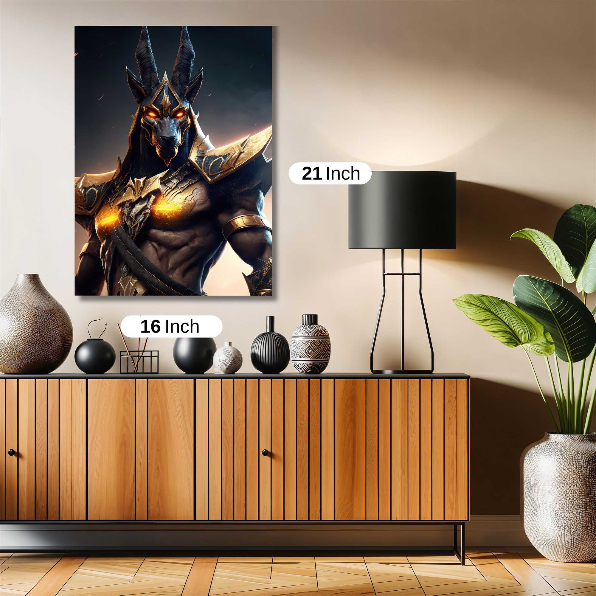 Anubis Enraged Safe Wall Magnetic / M
