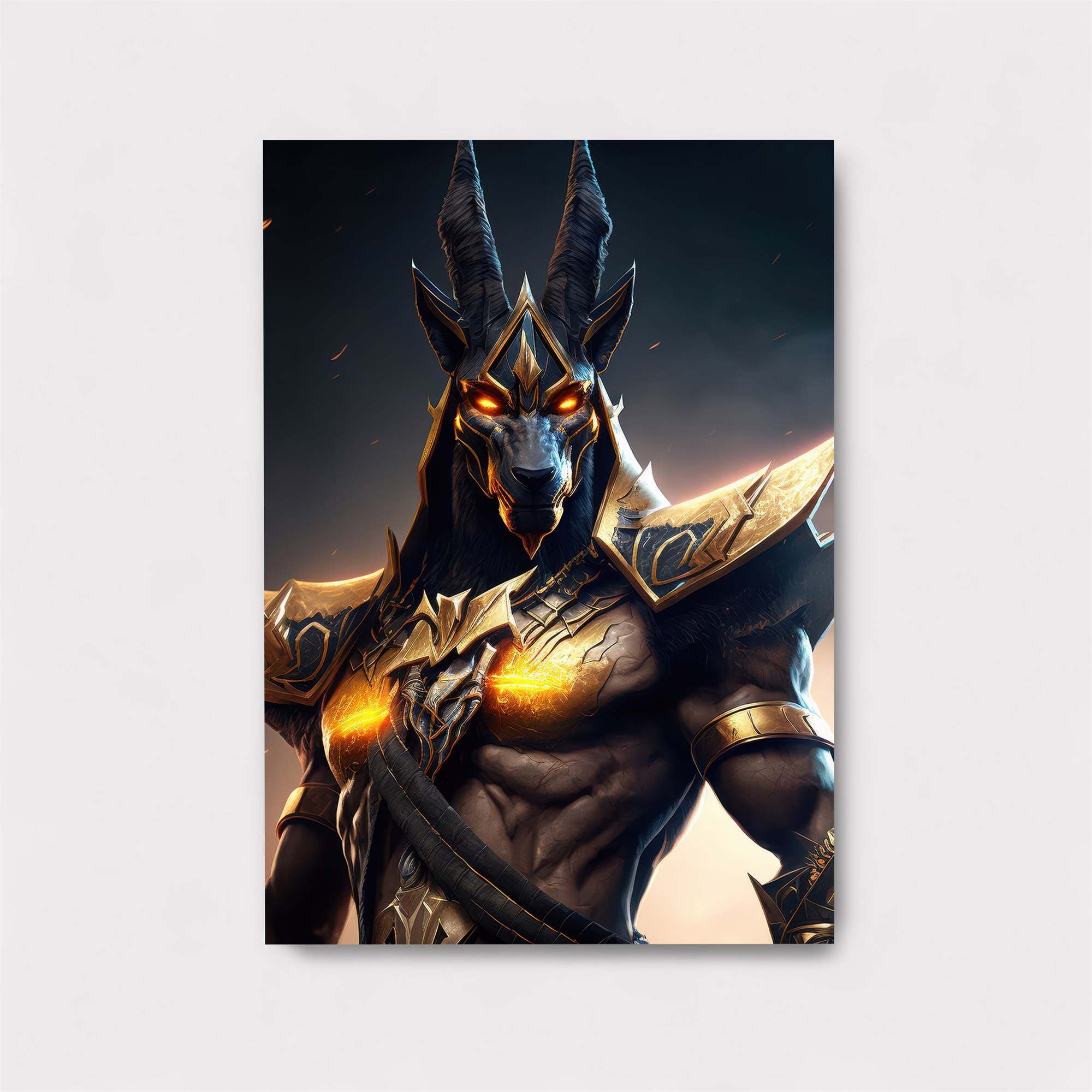Anubis Enraged Safe Wall Magnetic / M
