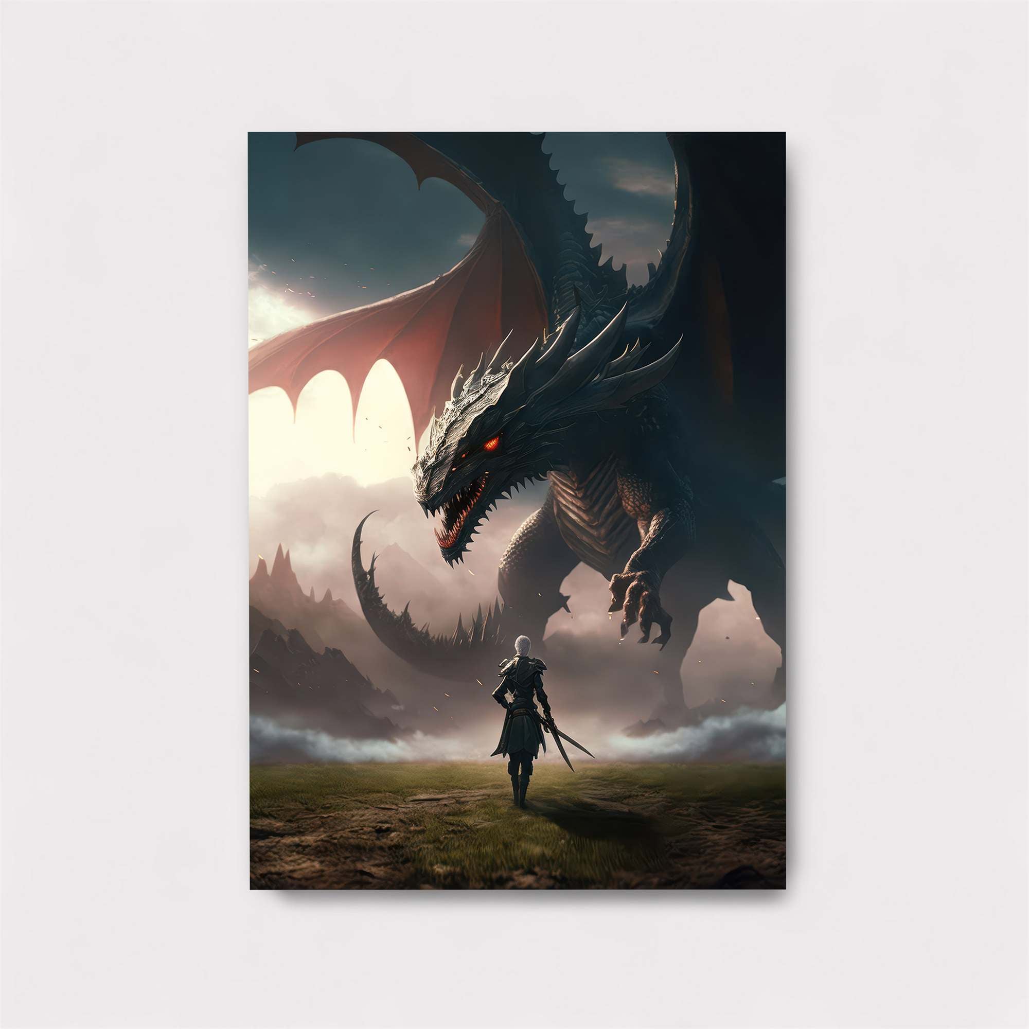 Dragon Menace Safe Wall Magnetic / M