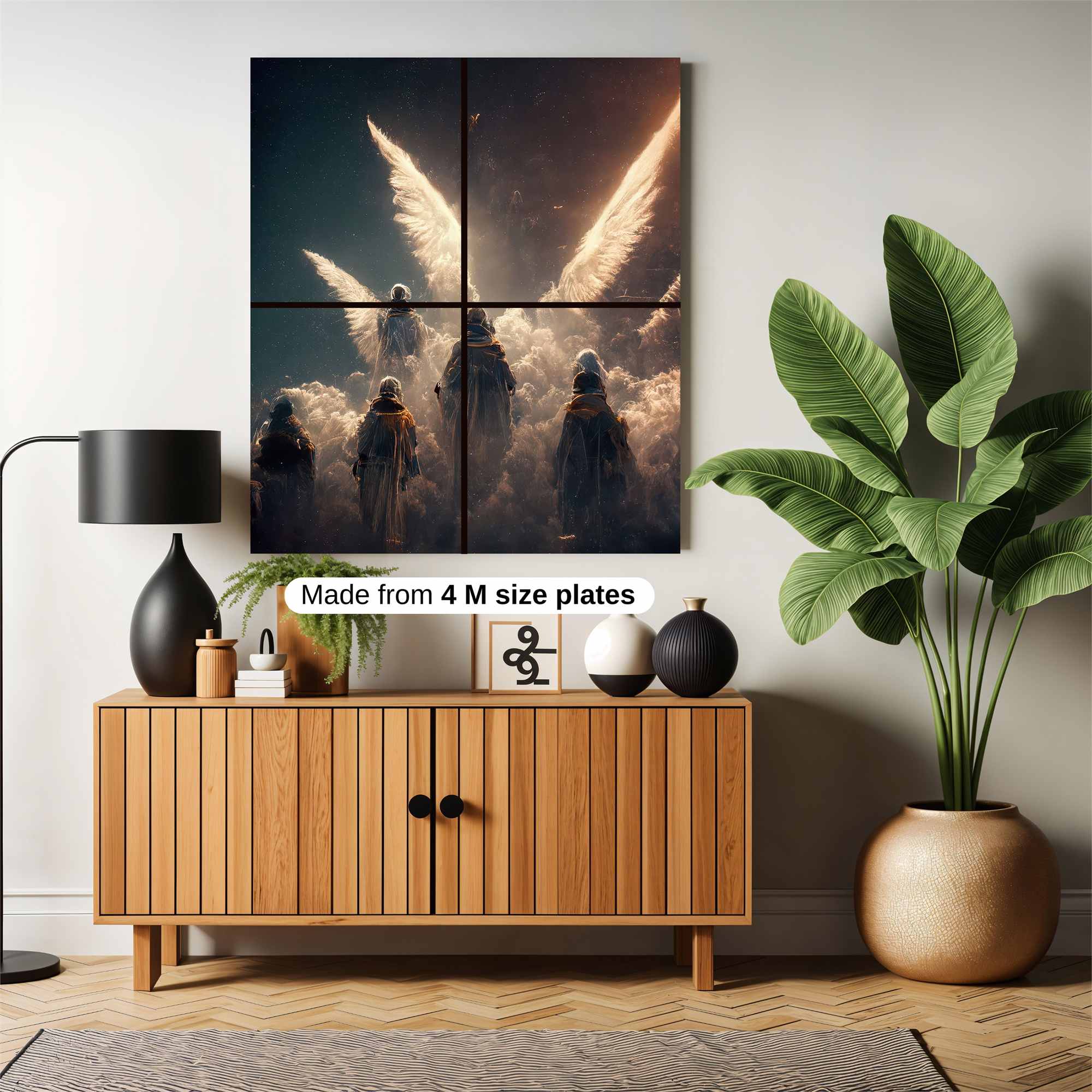 Angels Ascending Safe Wall Magnetic / M