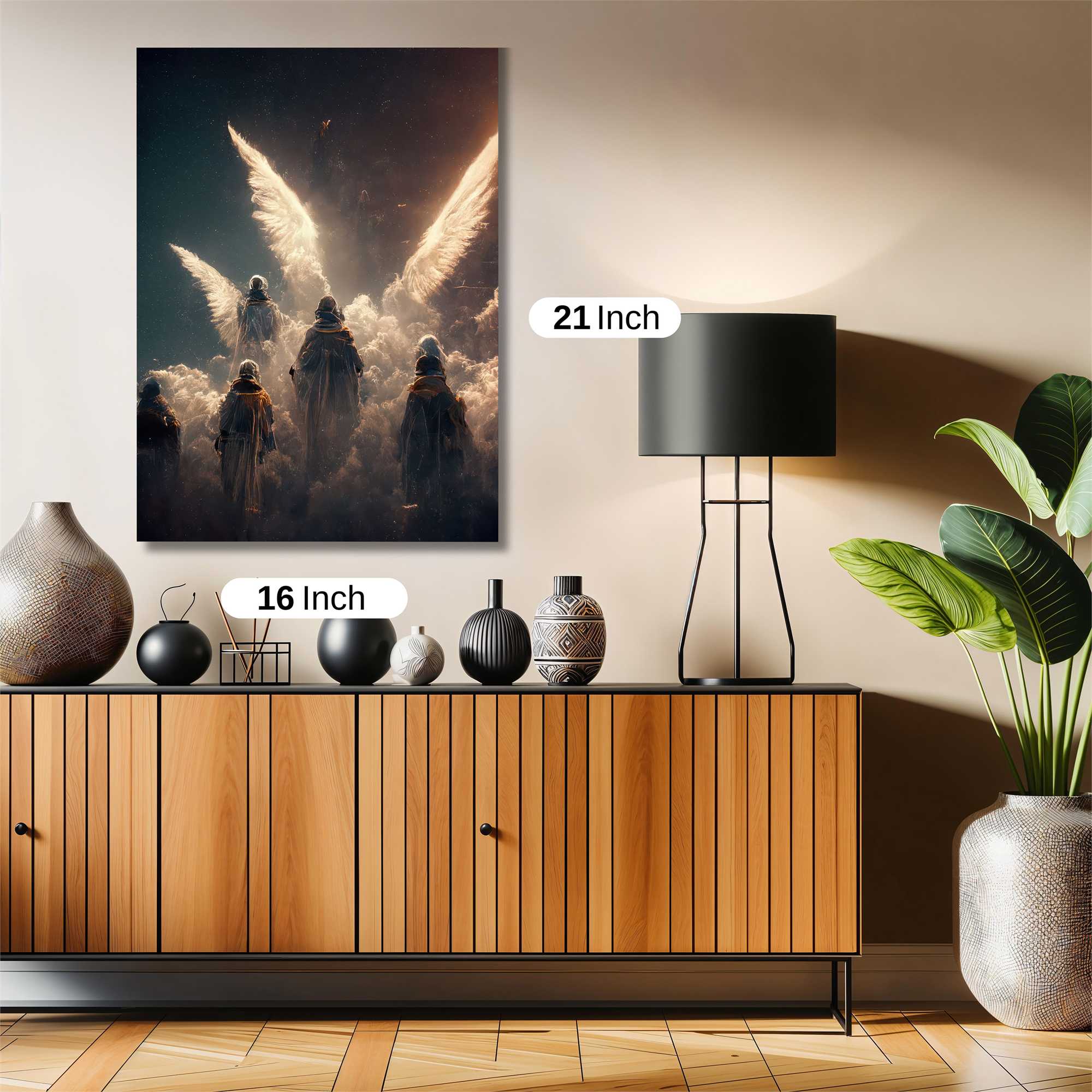 Angels Ascending Safe Wall Magnetic / M