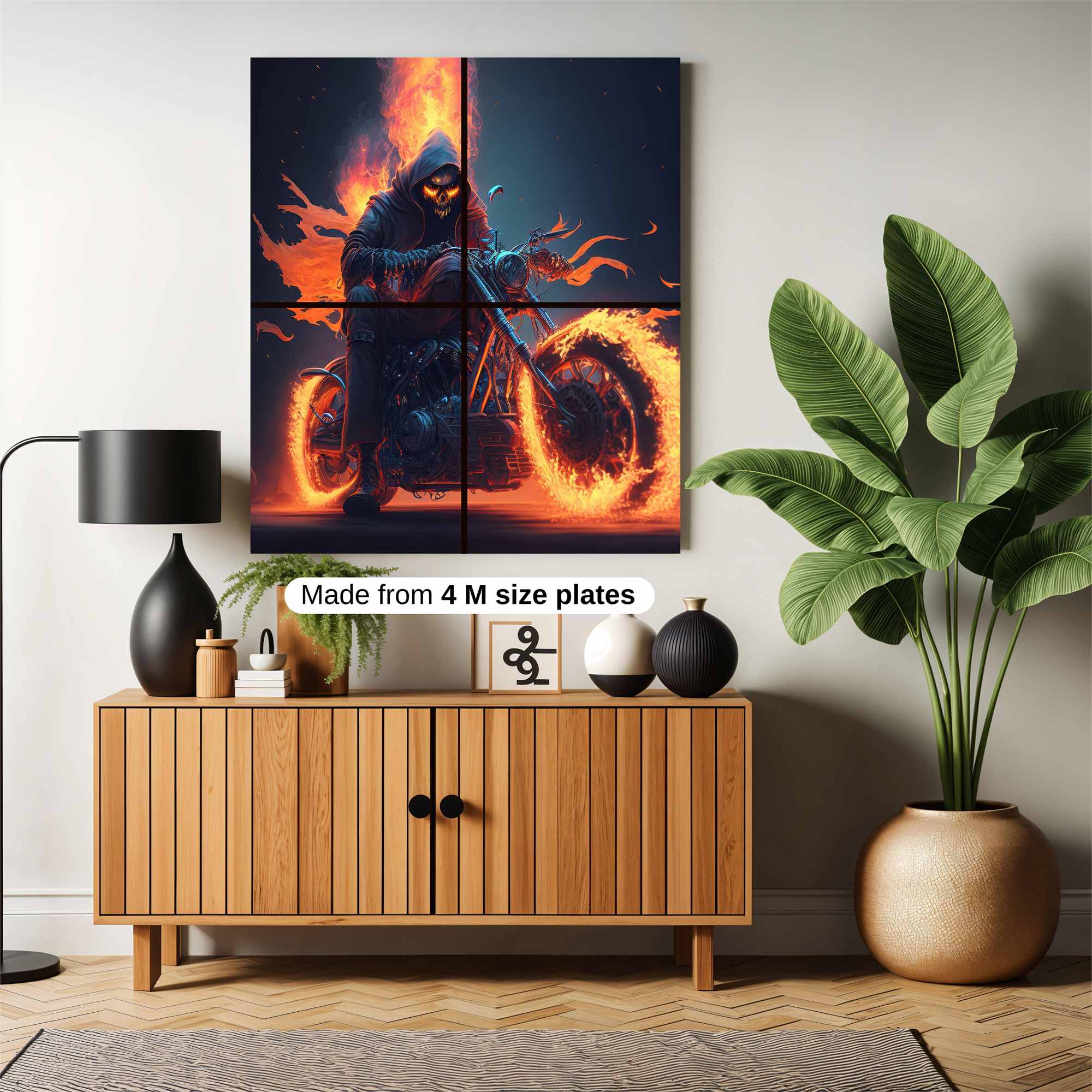 Ghost Rider - Inferno Safe Wall Magnetic / M