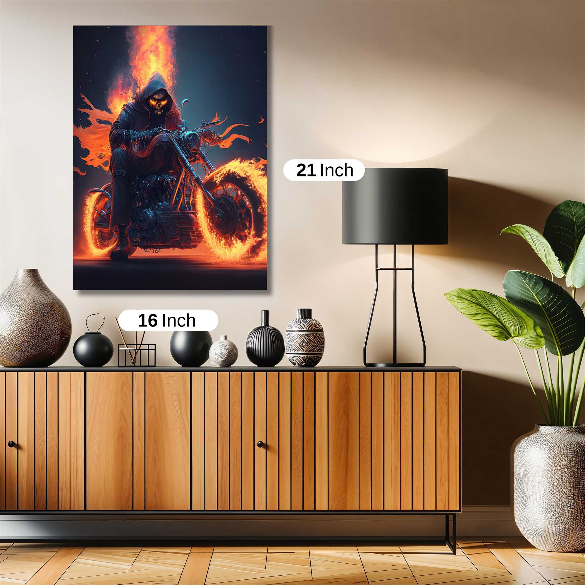 Ghost Rider - Inferno Safe Wall Magnetic / M