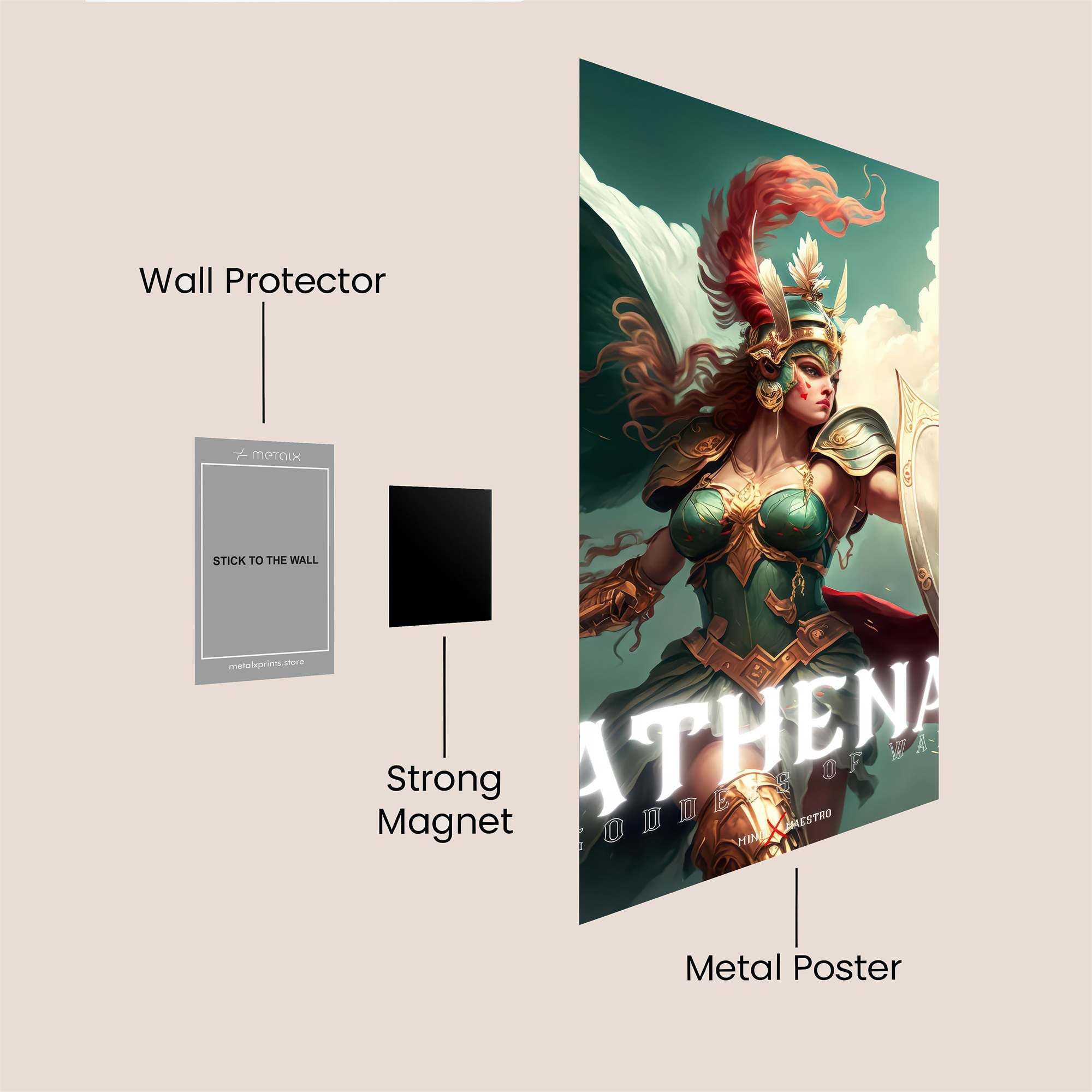 Anubis Ascendant Safe Wall Magnetic / M