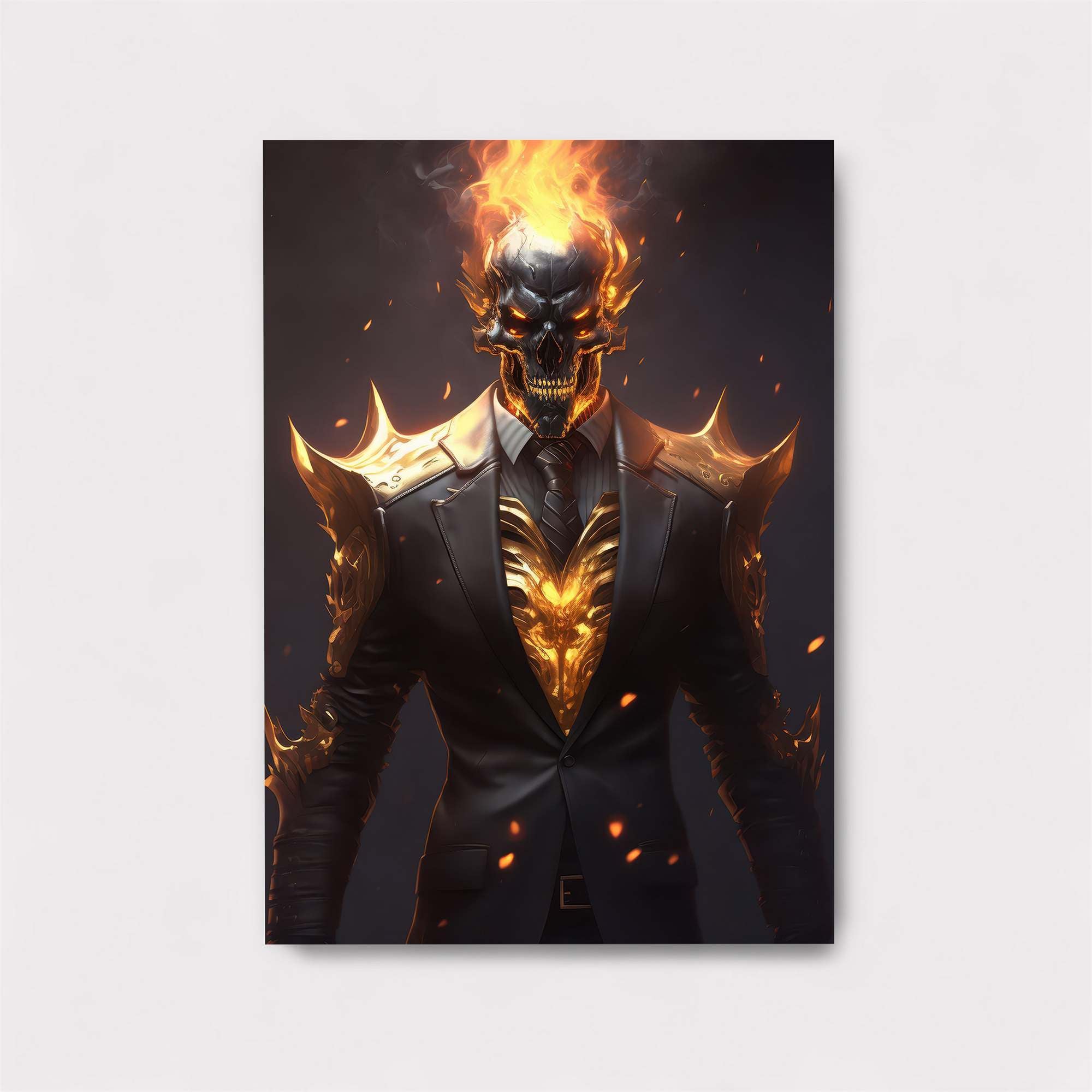 Ghostly Inferno Safe Wall Magnetic / M